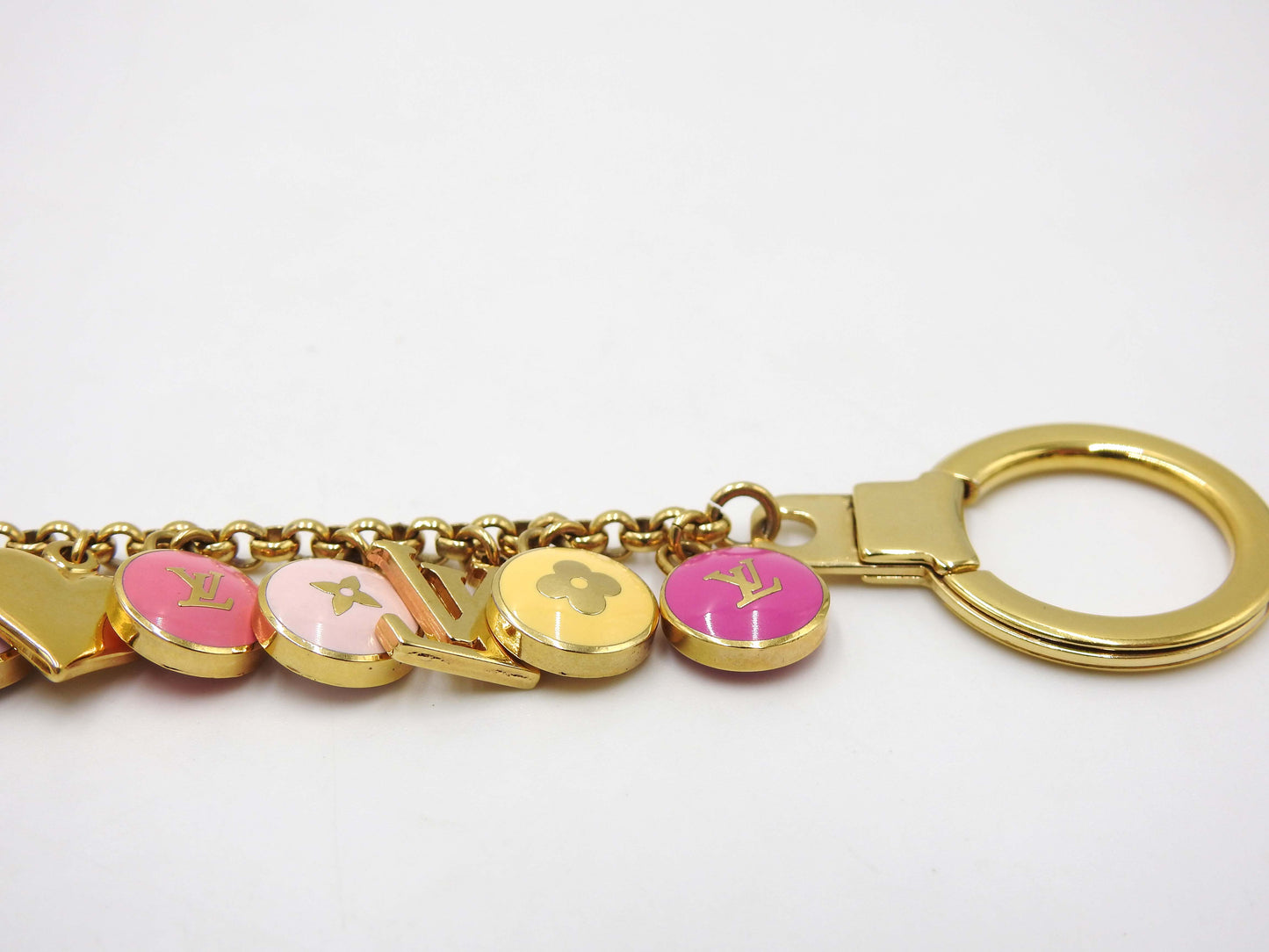 LOUIS VUITTON Porte Cles Pastille Bag Charm Multicolor M66172