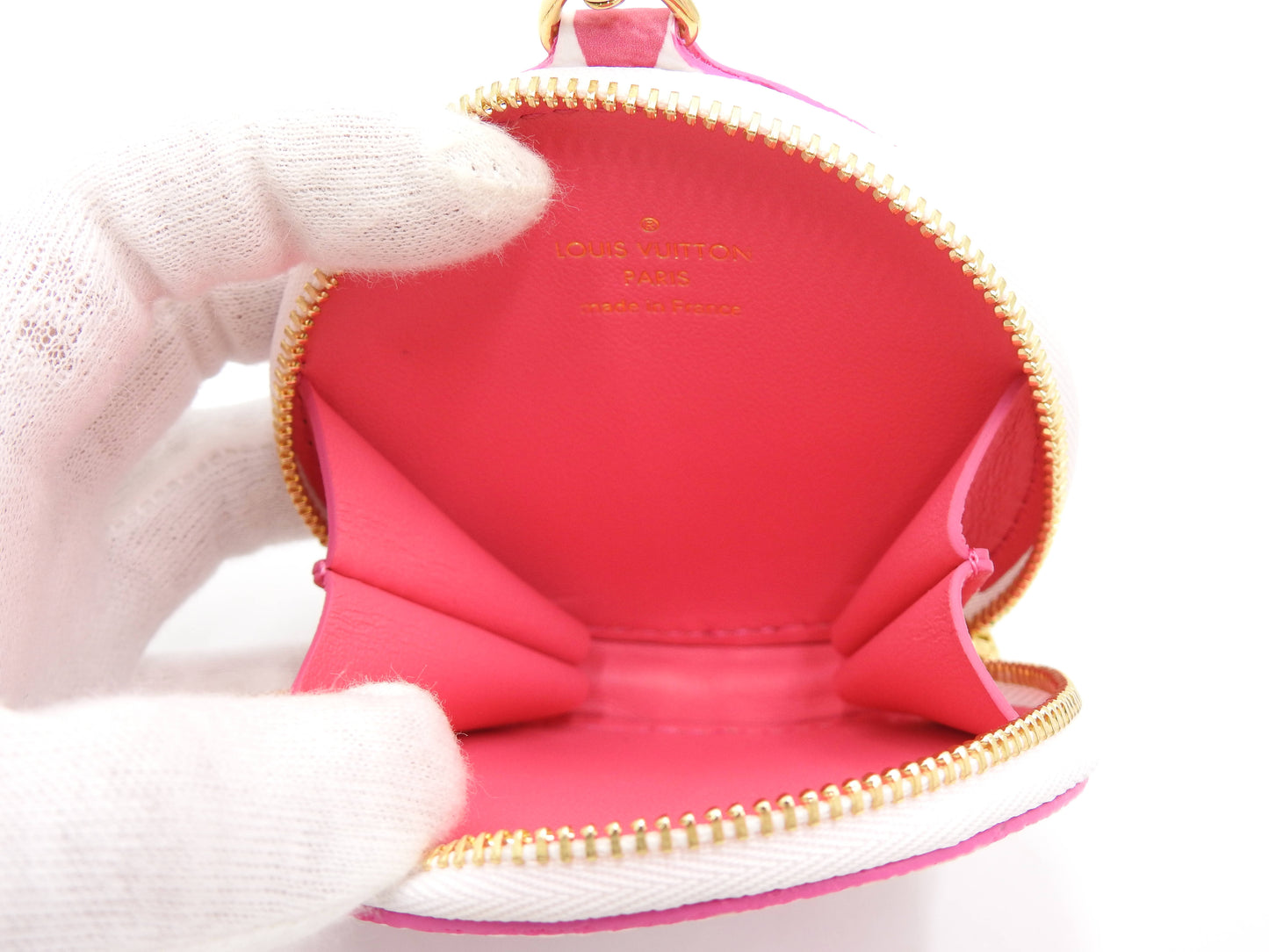 LOUIS VUITTON Monogram Giant By The Pool OnTheGO PM Hand Bag Pink M22976