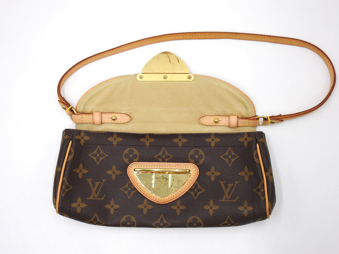 LOUIS VUITTON Pochette Beverly Shoulder Bag Monogram Canvas M40122