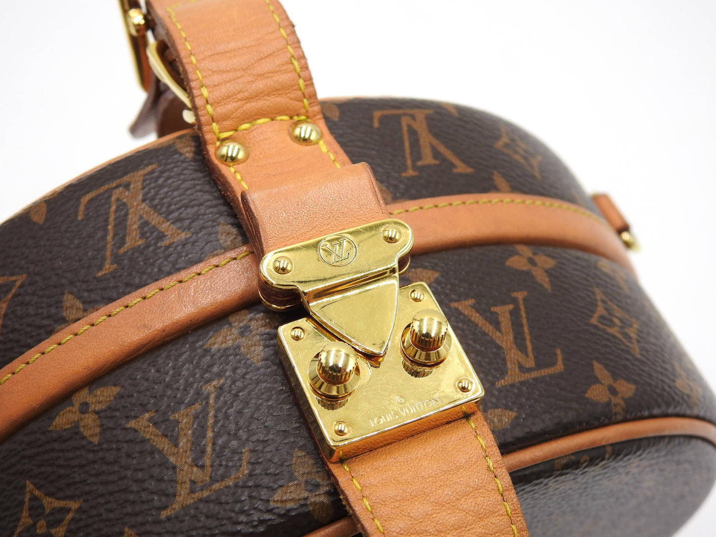 LOUIS VUITTON Petit Boite Chapeau Shoulder Hand Bag Monogram M43514