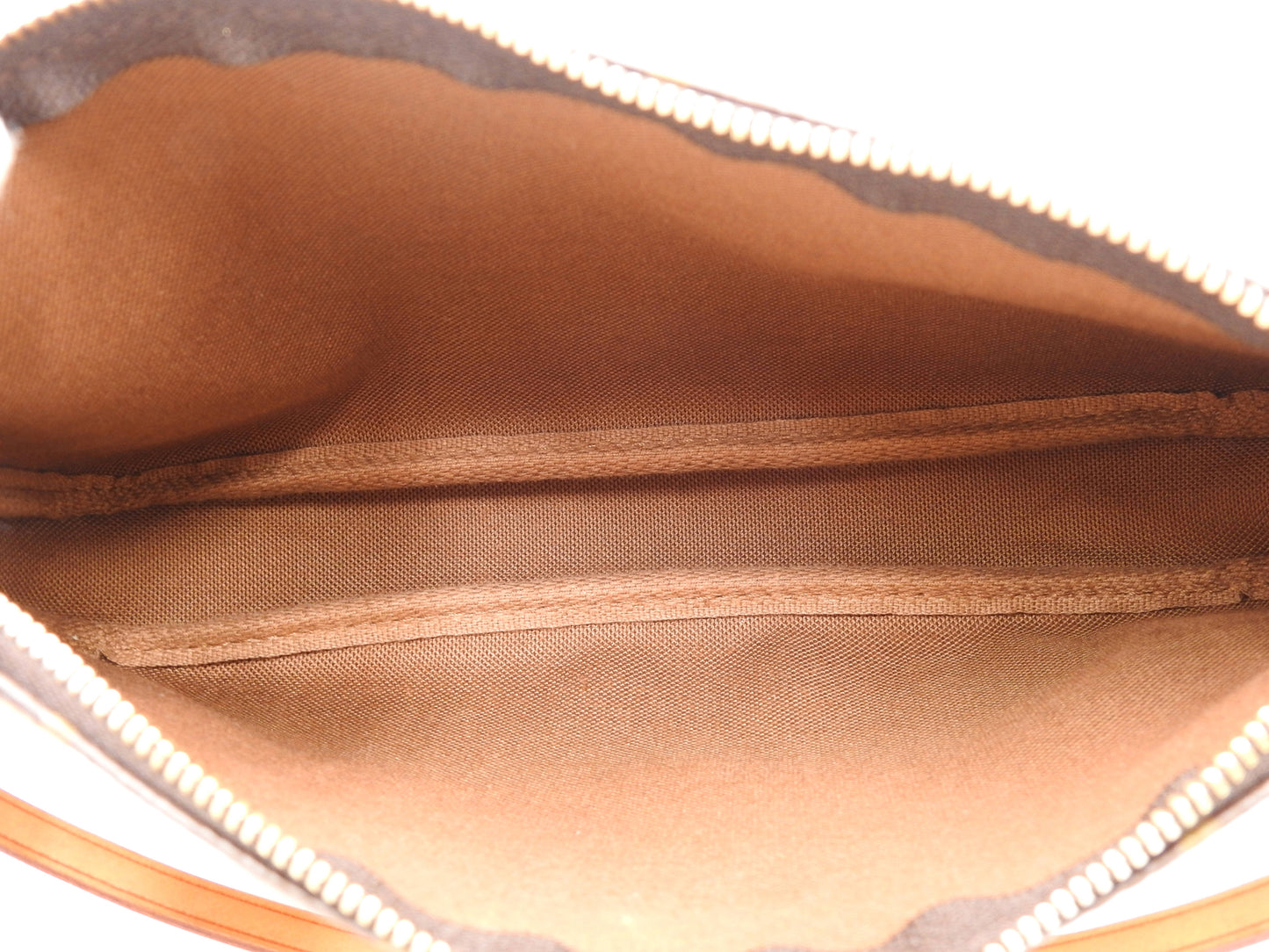 LOUIS VUITTON Pochette Accessories Pouch Monogram Graffiti Peach M92193