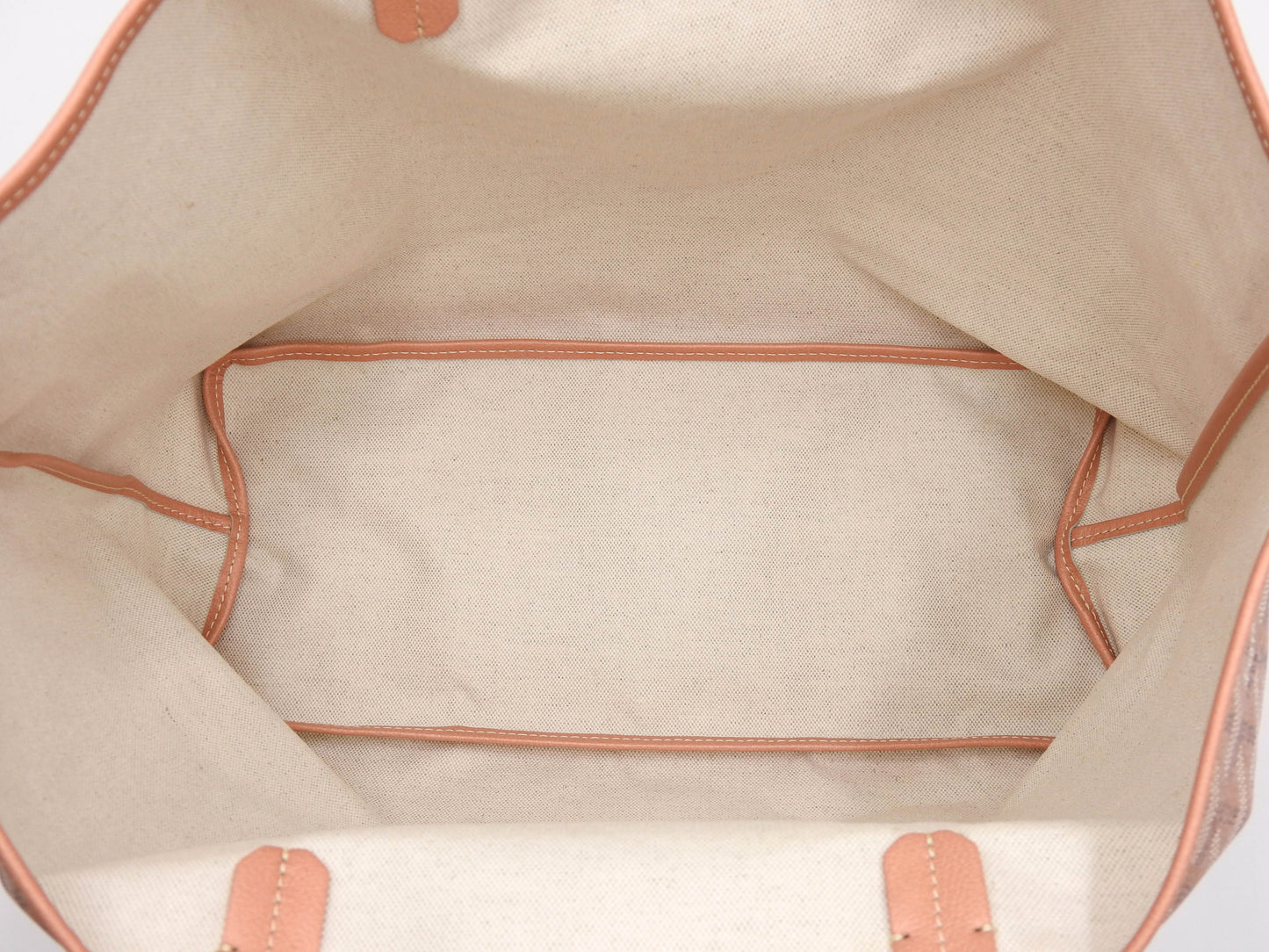 GOYARD Claire Voie Saint Louis PM Shoulder Tote Bag with Pouch Pink