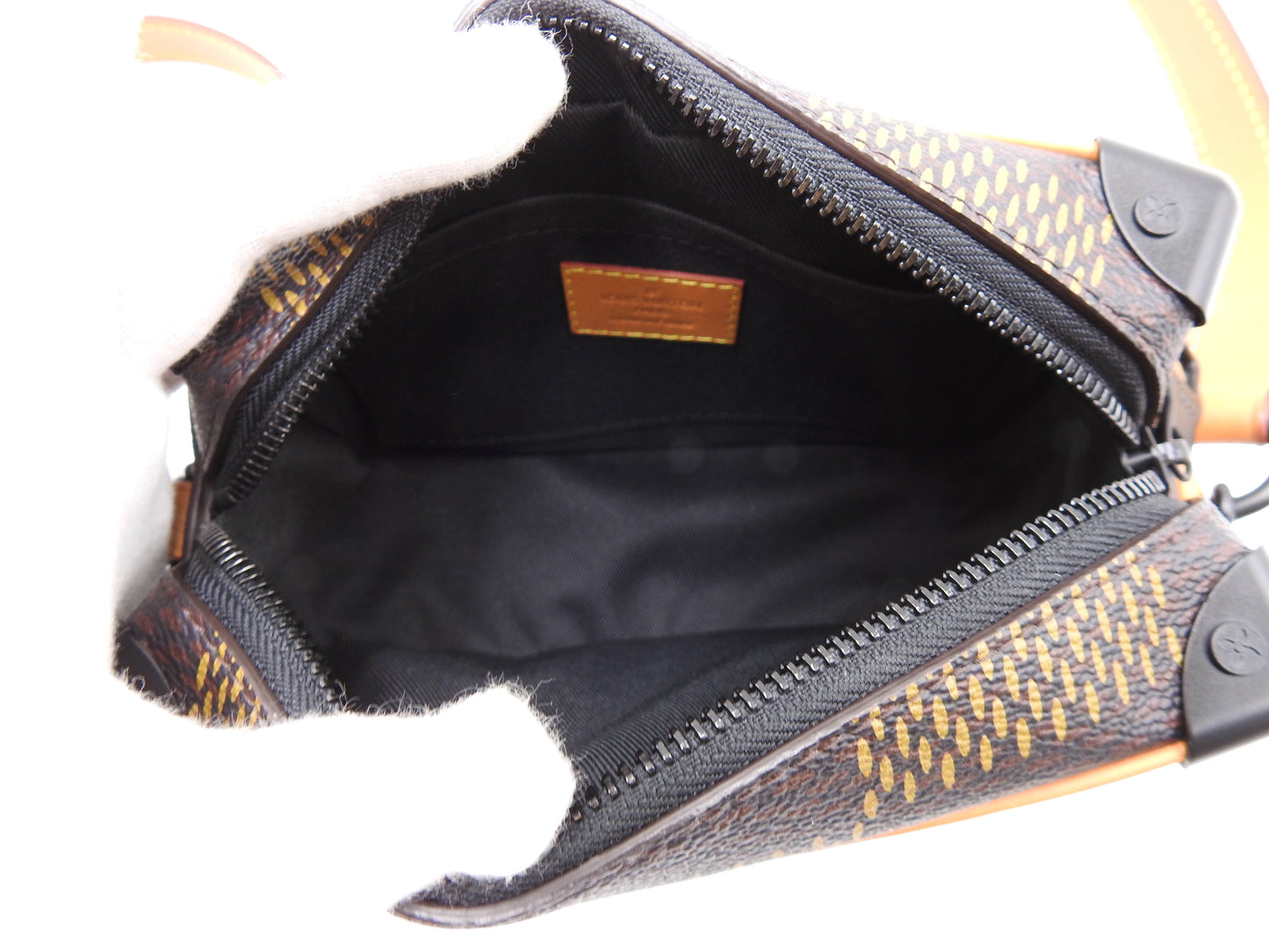 LOUIS VUITTON Damier Giant Mini Soft Trunk Hand Shoulder Bag NIGO N60394