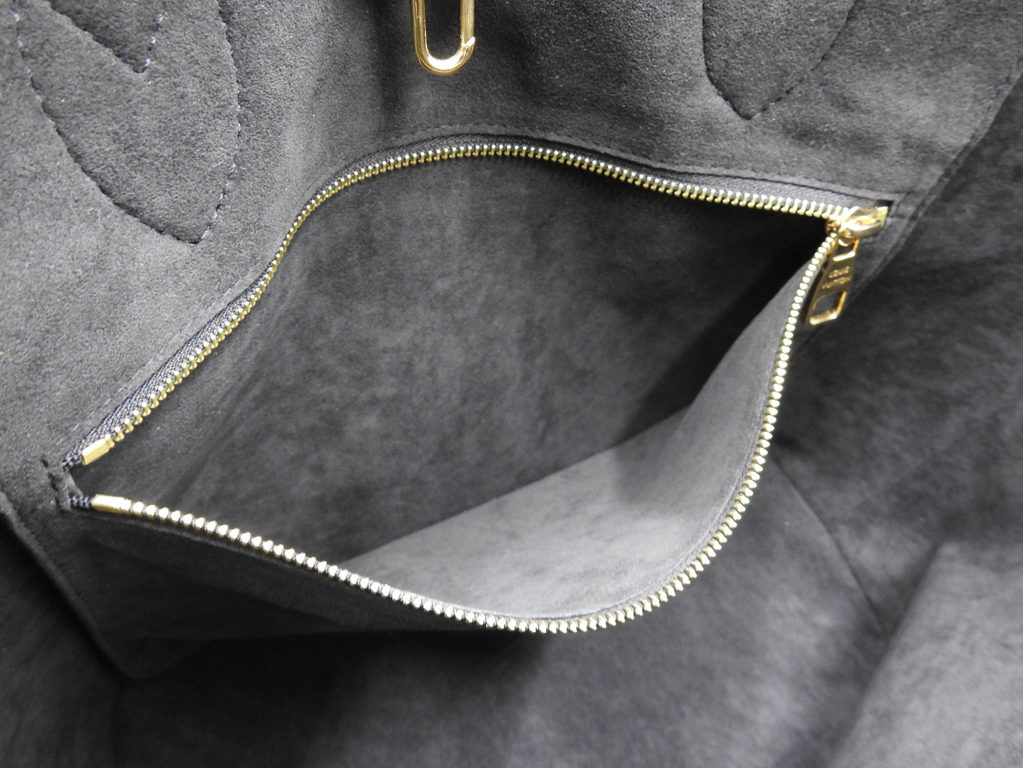 LOUIS VUITTON Monogram Empreinte Neverfull MM Tote Shoulder Bag M58907