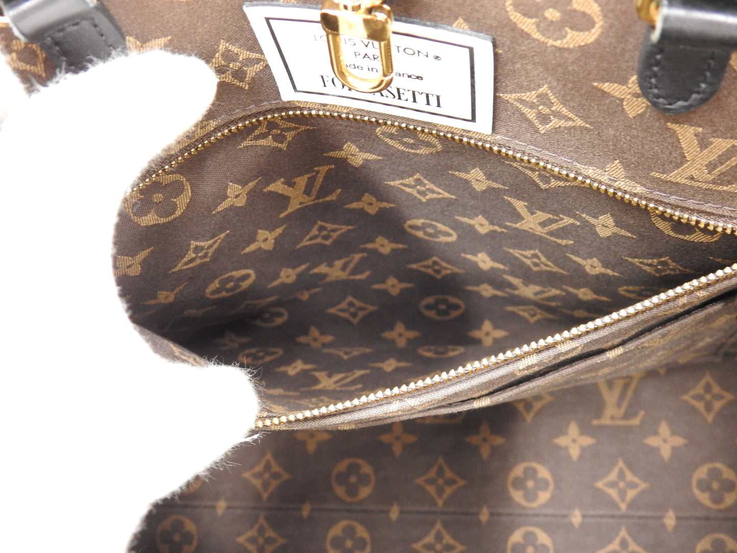 LOUIS VUITTON FORNASETTI Monogram OnTheGO MM 2way Shoulder Tote Bag M59264