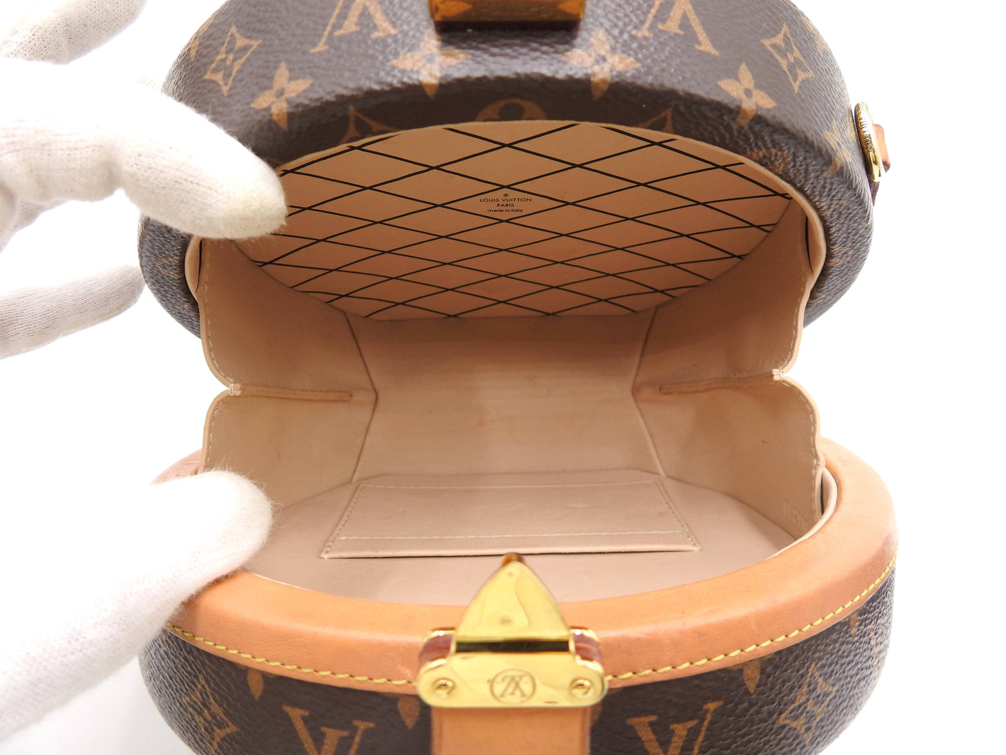 LOUIS VUITTON Petit Boite Chapeau Shoulder Hand Bag Monogram M43514