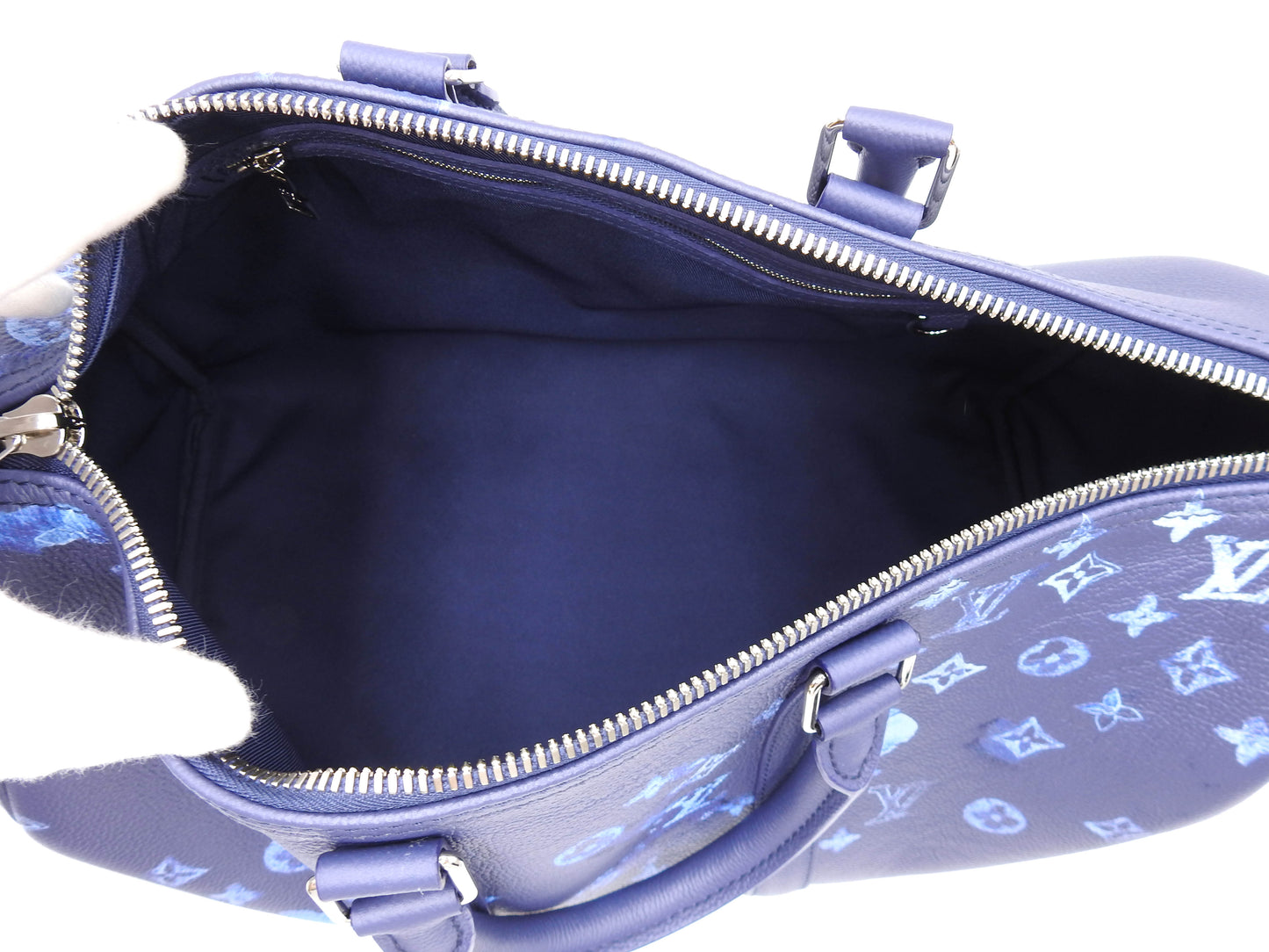 LOUIS VUITTON Monogram Watercolor Keepall 40 Bandouliere Boston Bag M57845