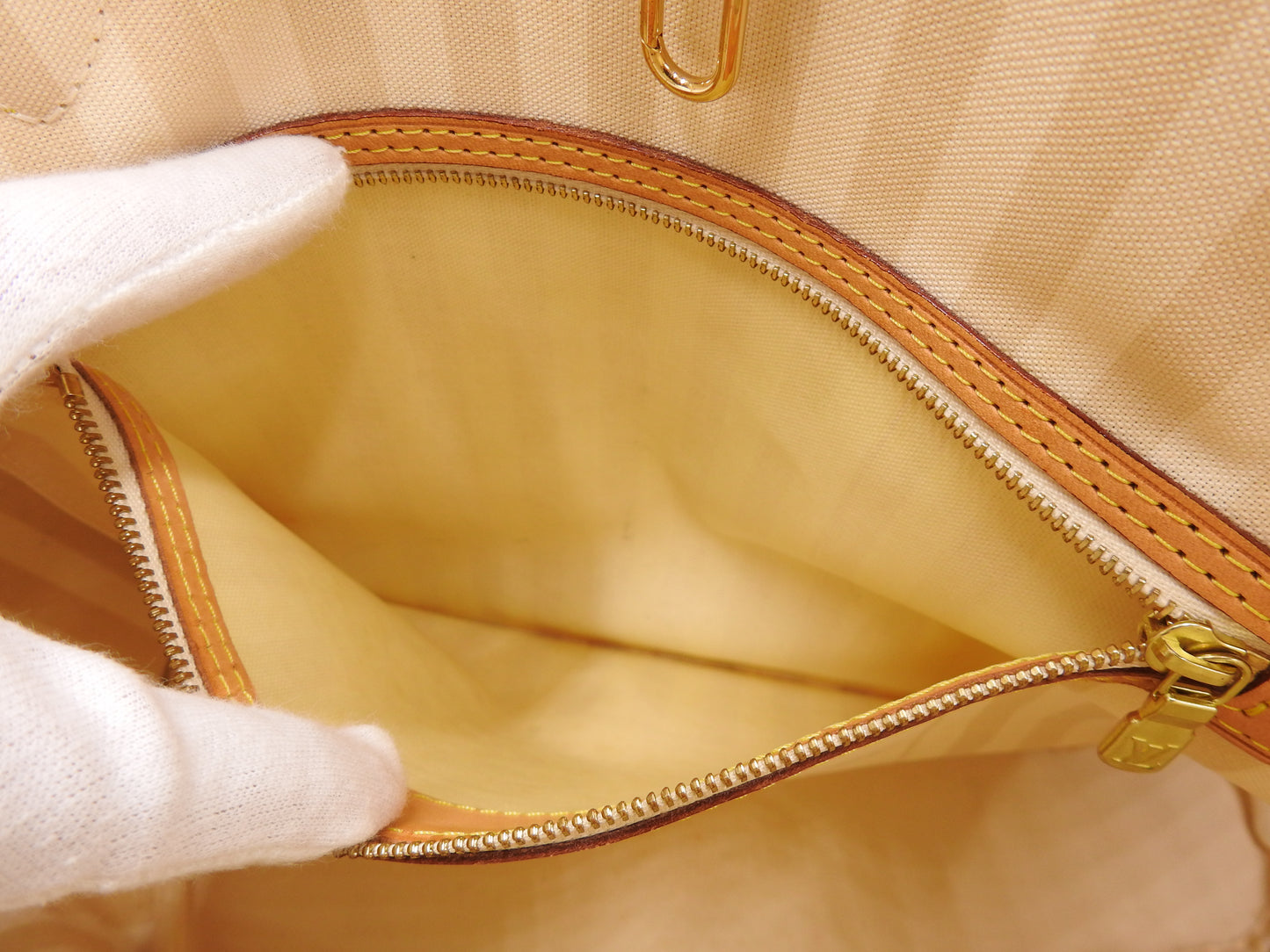 LOUIS VUITTON Monogram Rayures Neverfull MM Tote Shoulder Bag M40560