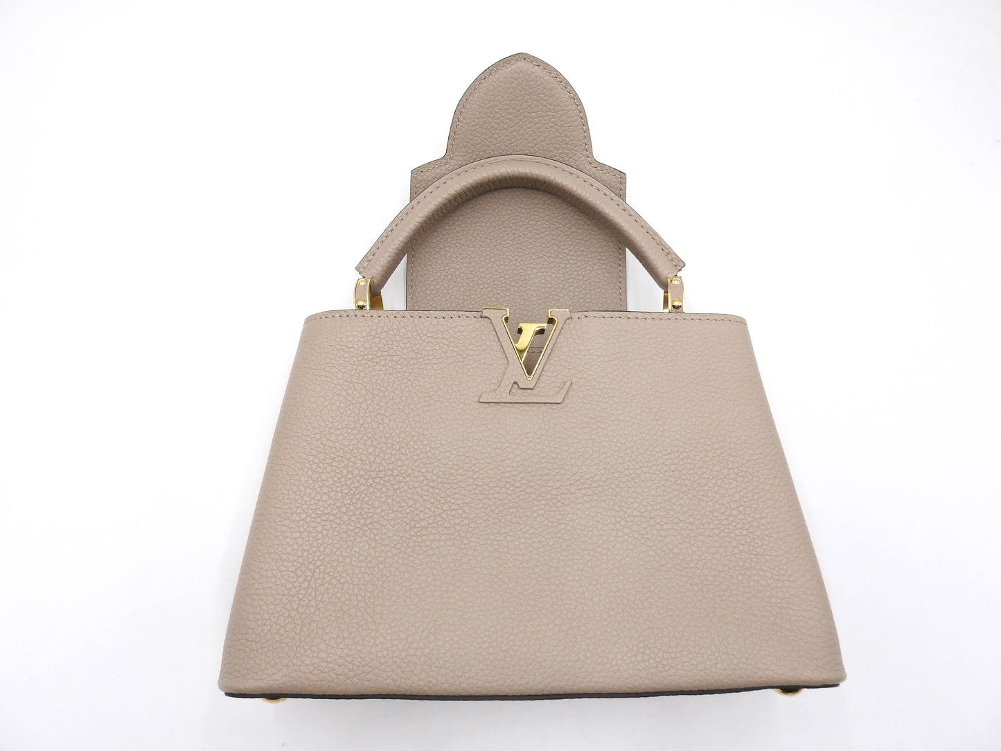 LOUIS VUITTON Capucines BB 2way Hand Shoulder Bag Taurillon Galet M94634