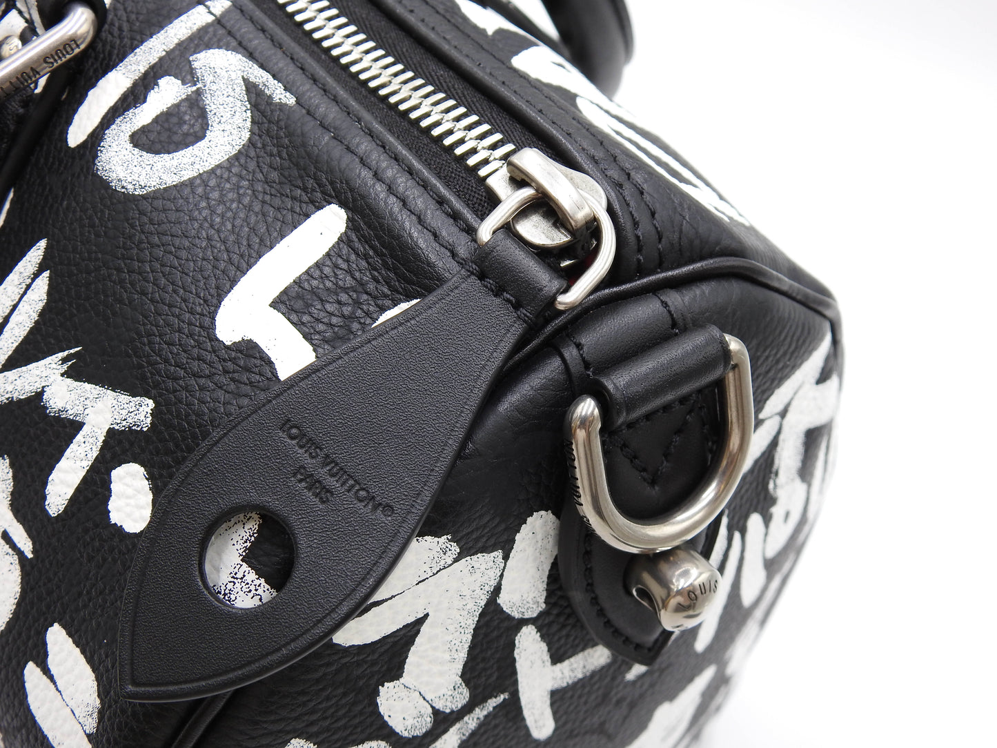 LOUIS VUITTON Speedy P9 Bandouliere 30 Scribble Hand Shoulder Bag M26175