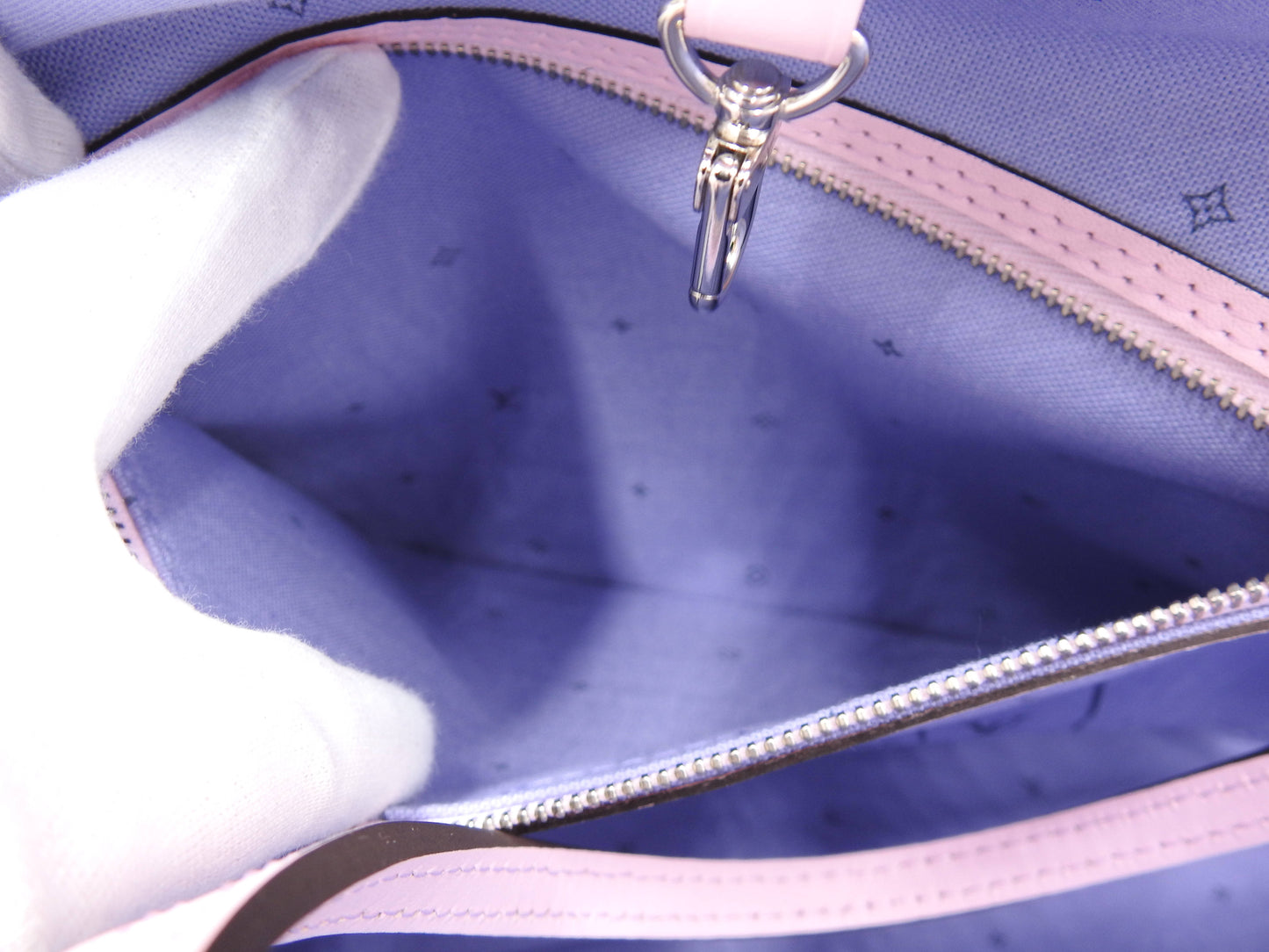 LOUIS VUITTON Monogram Escale Neverfull MM Shoulder Bag Pastel Pink M45270