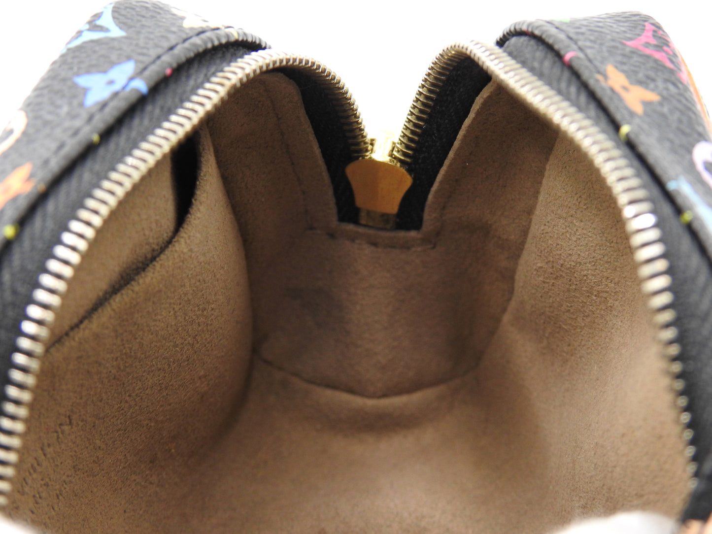 LOUIS VUITTON Monogram Multicolor Trousse Wapity Camera Case Black M58034