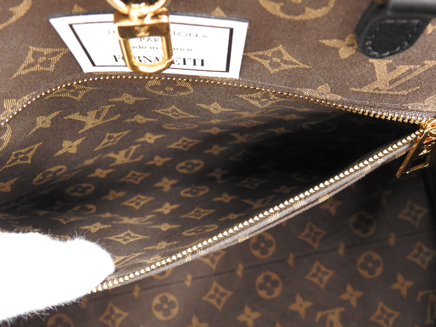 LOUIS VUITTON FORNASETTI Monogram OnTheGO MM 2way Shoulder Tote Bag M59264