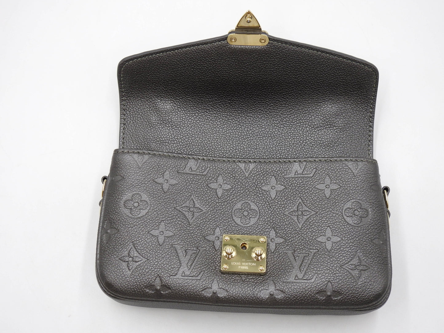 LOUIS VUITTON Monogram Empreinte Pochette Metis EW Shoulder Bag M11998