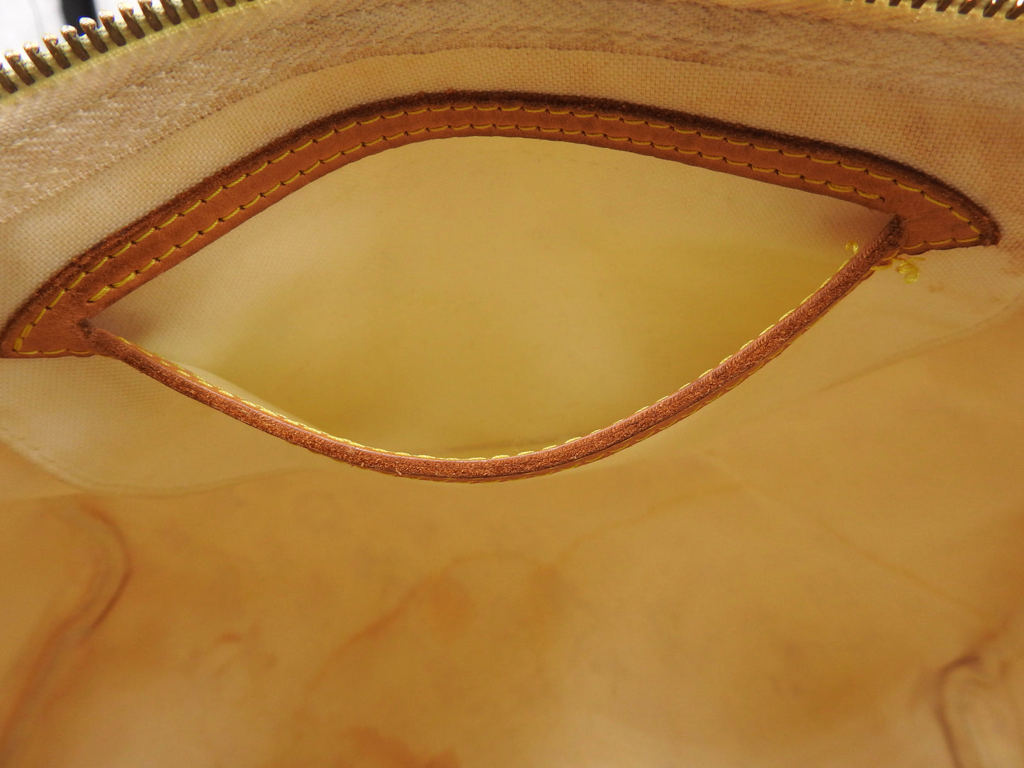 LOUIS VUITTON Watercolor Monogram Speedy 35 White Boston Hand Bag M95752