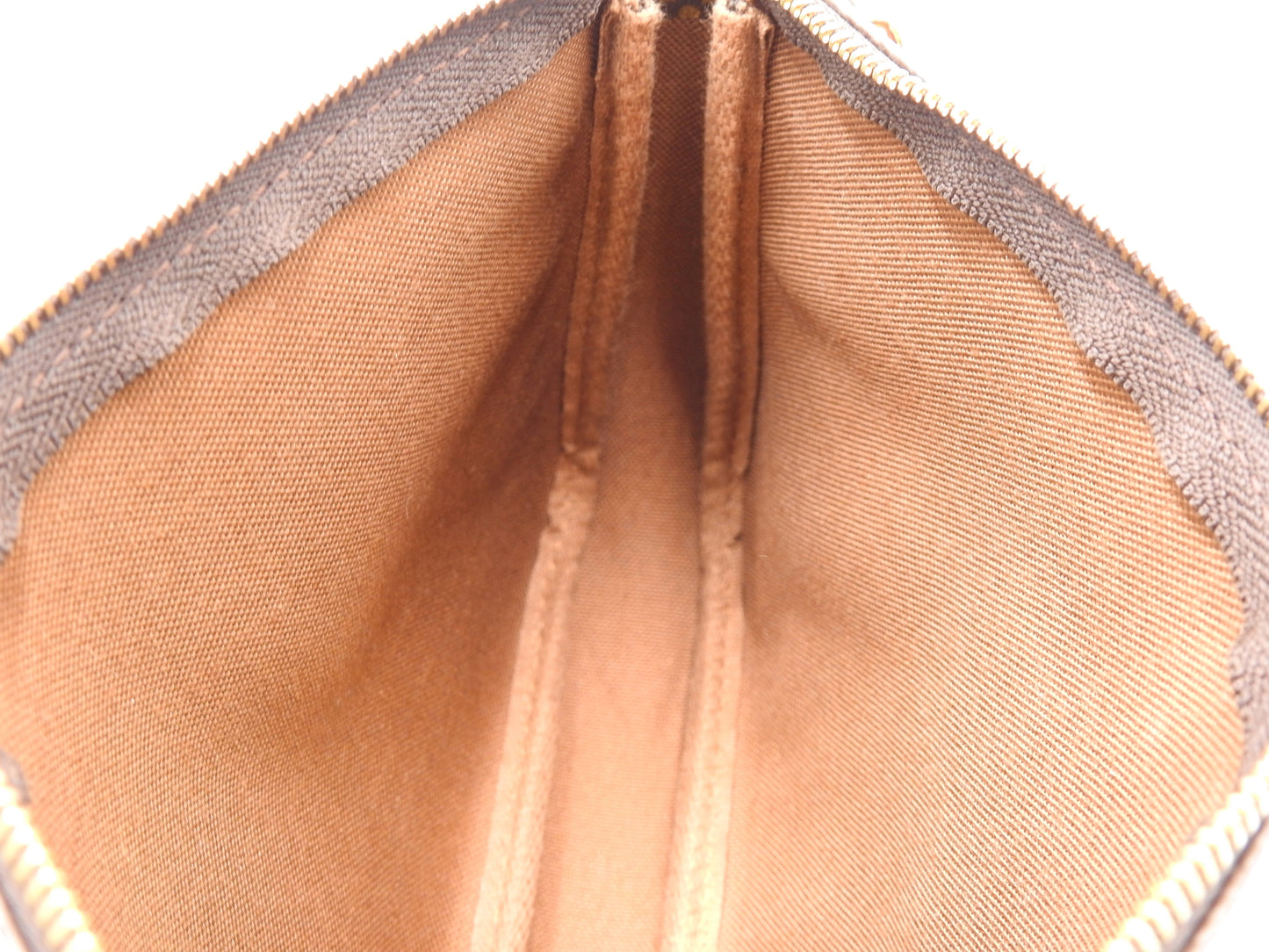 LOUIS VUITTON Pochette Accessories Pouch Monogram Graffiti Peach M92193