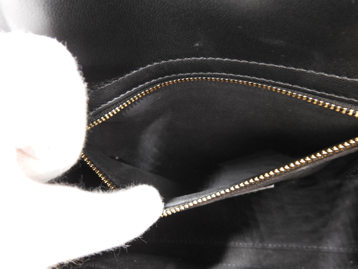 Christian Dior My ABCDIOR Lady Dior Small Studded Cannage Hand Bag Black