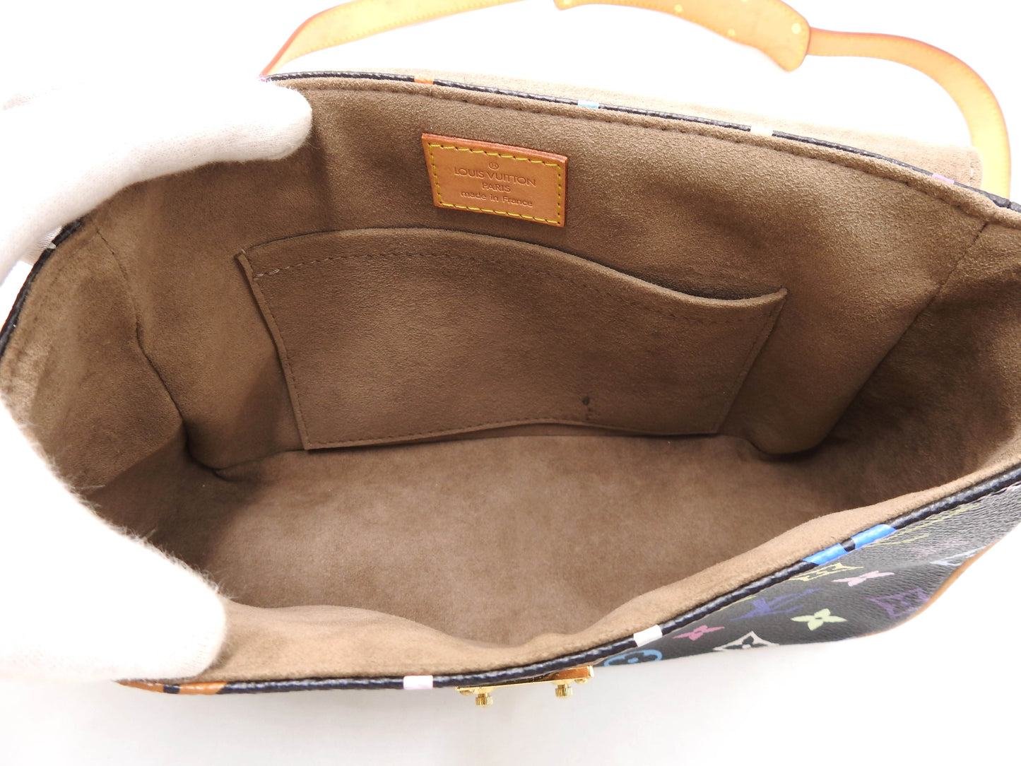 LOUIS VUITTON Sologne Shoulder Bag Monogram Multicolor Black M92639