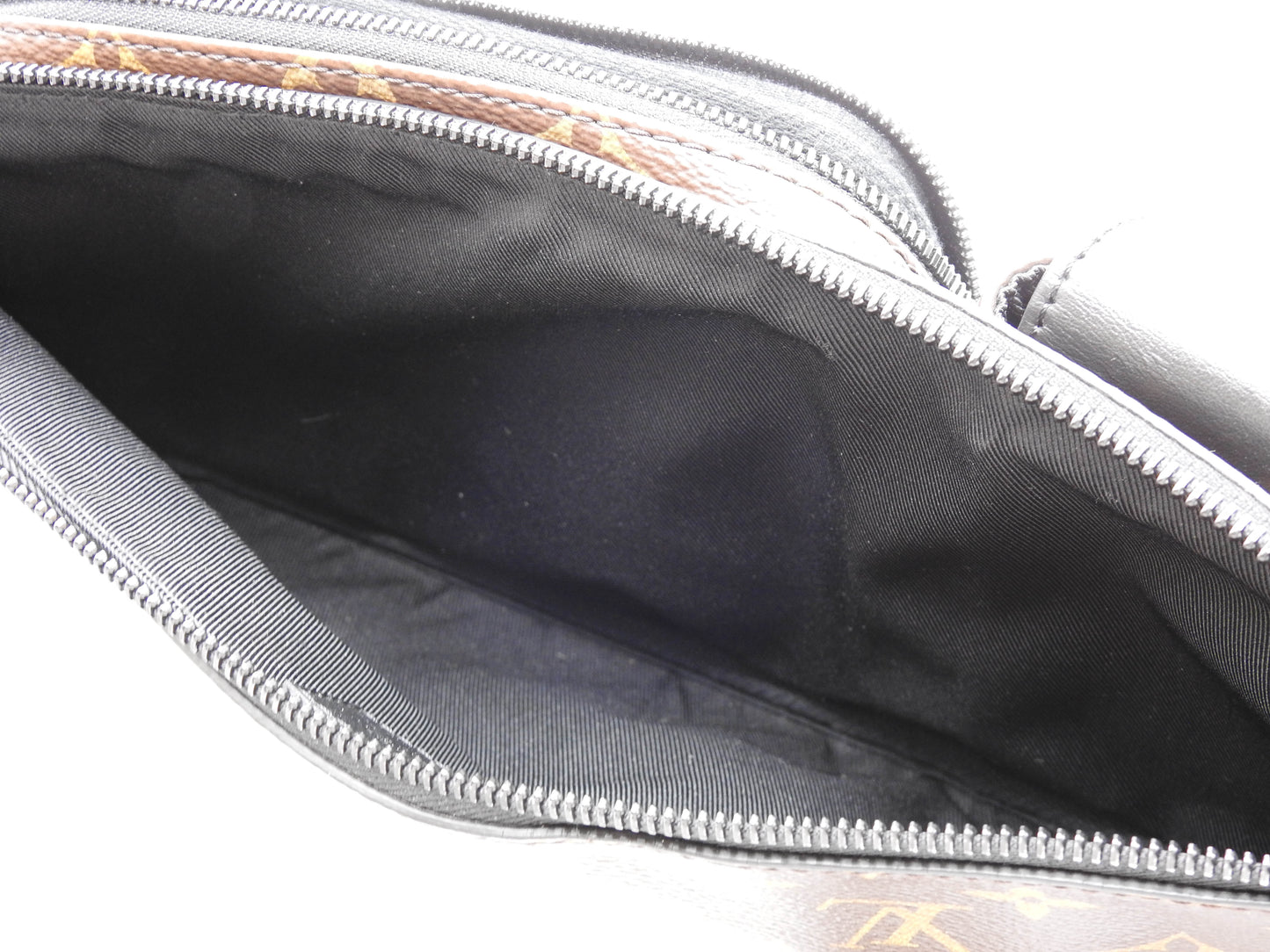 LOUIS VUITTON Monogram Macassar Christopher Bum Bag Waist Body Bag M45337