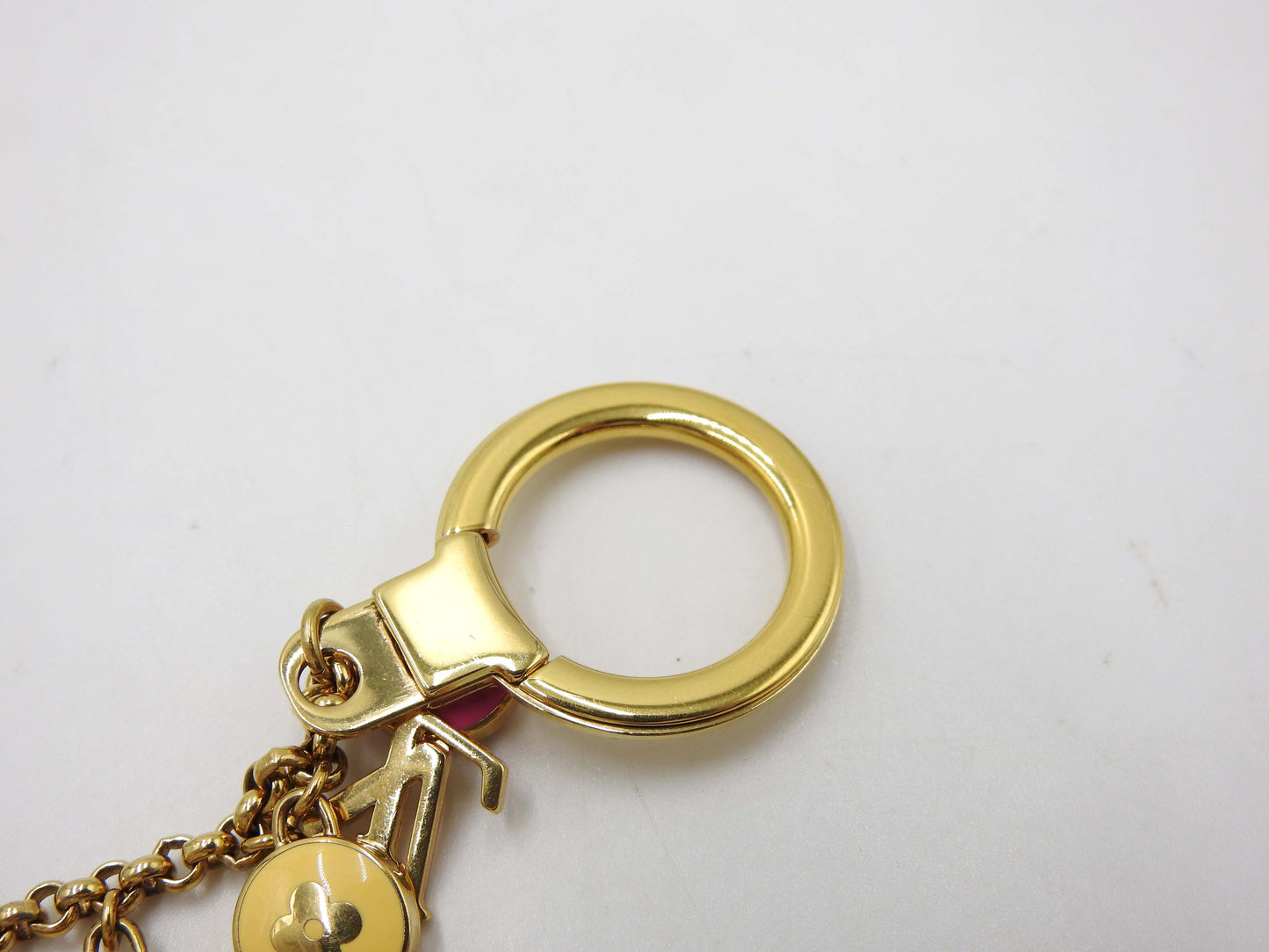 LOUIS VUITTON Porte Cles Pastille Bag Charm Multicolor M66172