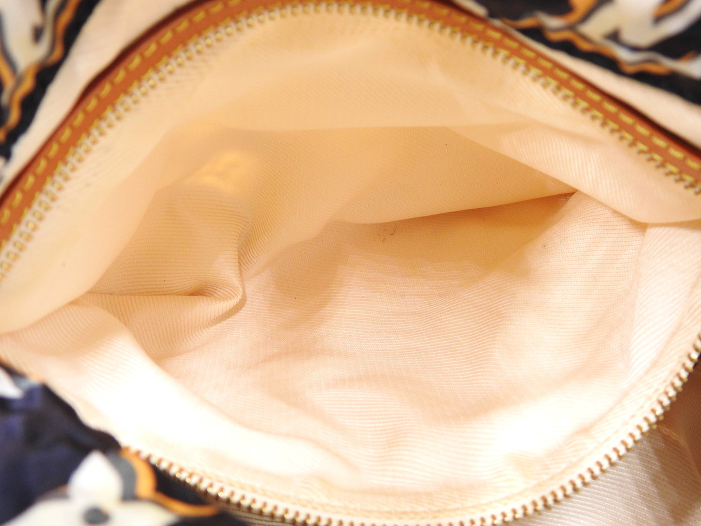 LOUIS VUITTON Bulle MM Shoulder Bag Monogram Marine Navy Nylon M40235