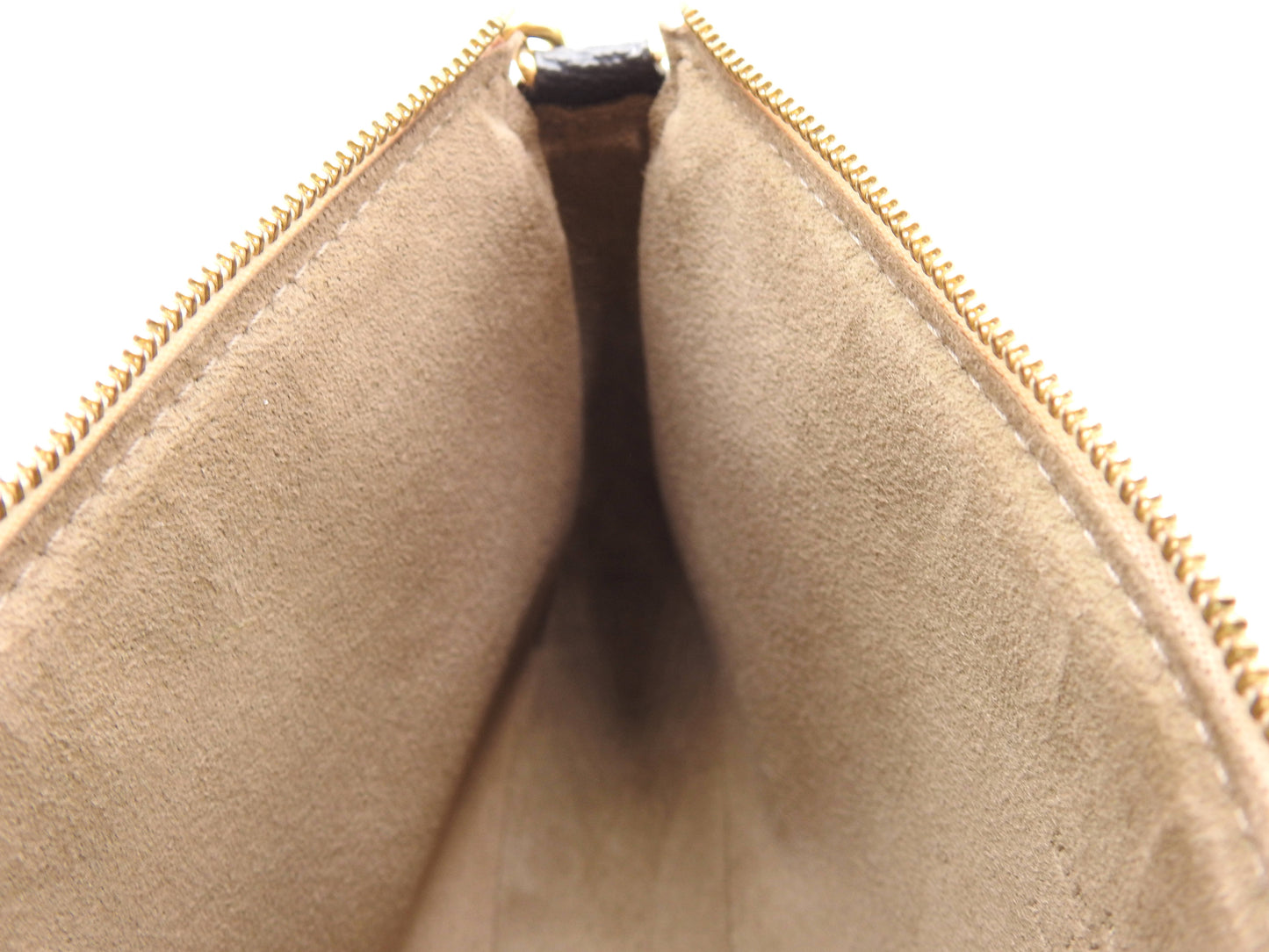 LOUIS VUITTON Pochette Accessories Pouch Monogram Multicolor Black M92648