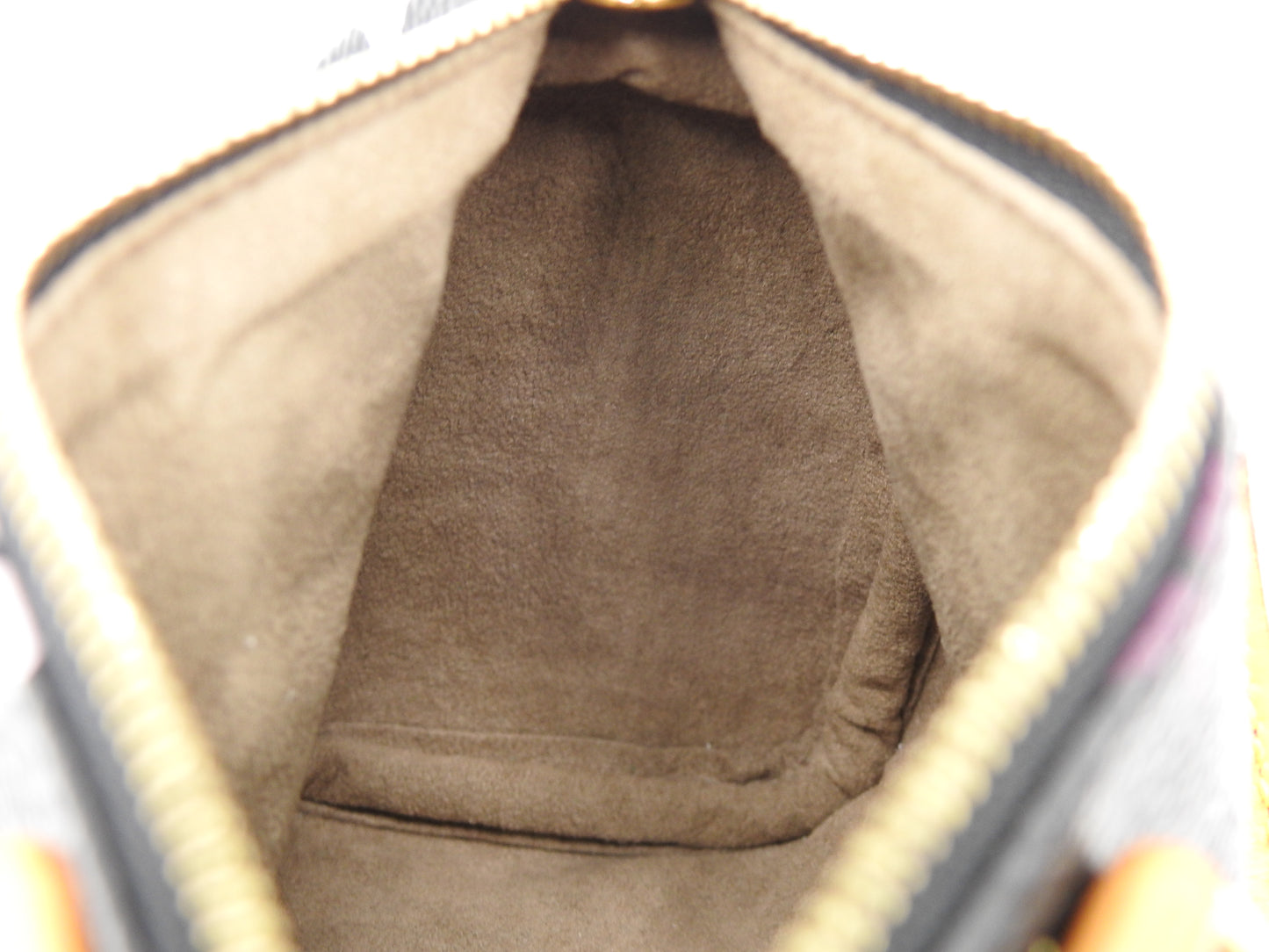 LOUIS VUITTON Monogram Mini Speedy Hand Bag Multicolor Noir Black M92644