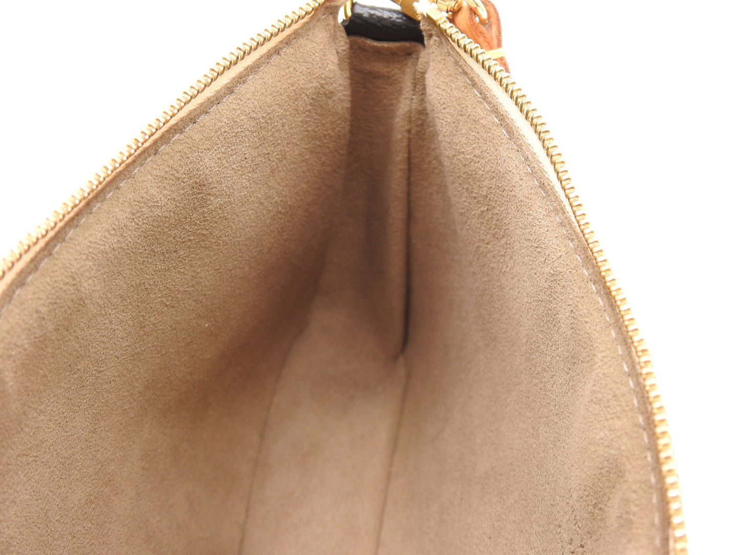 LOUIS VUITTON Pochette Accessories Pouch Monogram Multicolor Black M92648