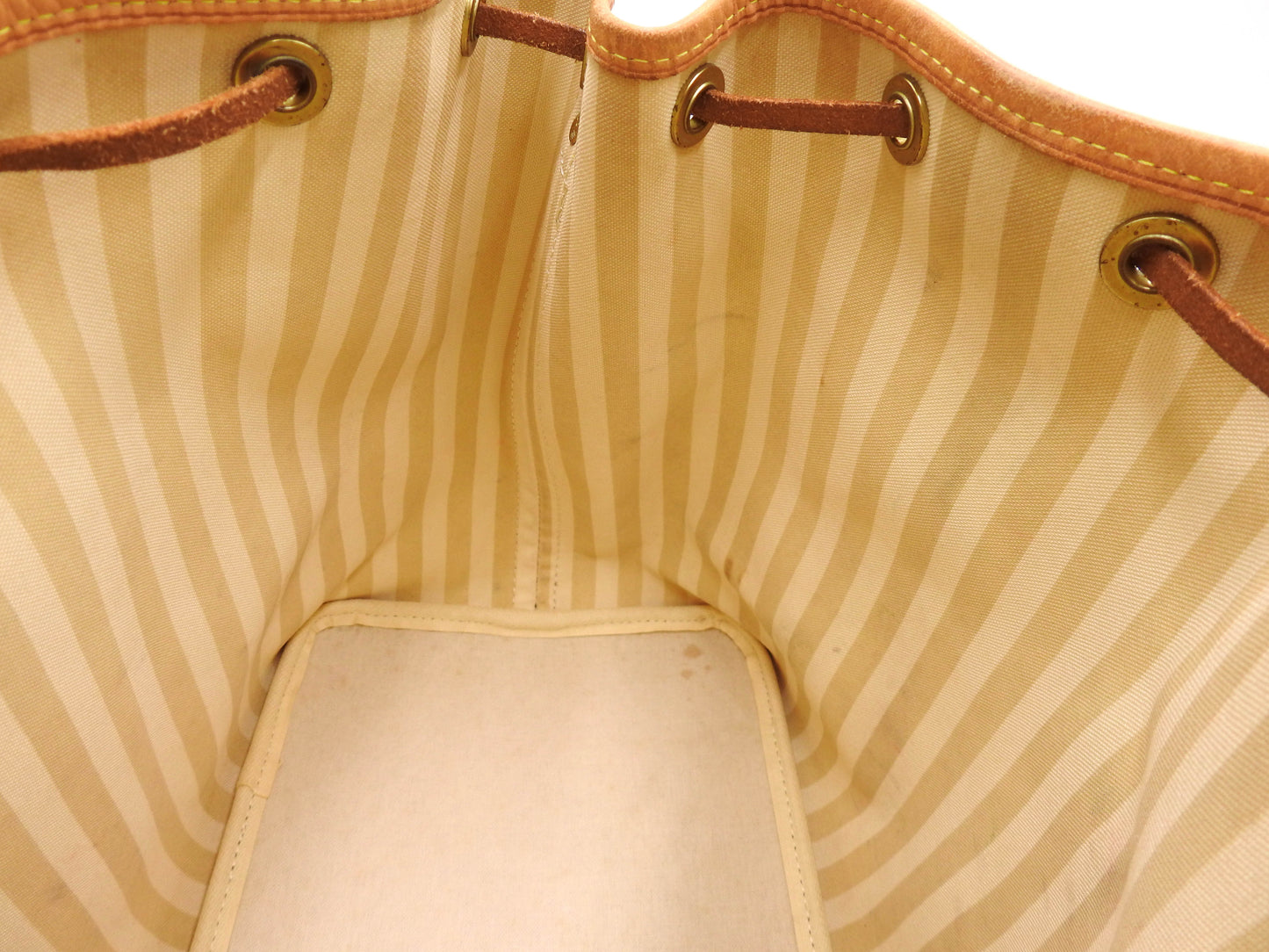 LOUIS VUITTON Petit Noe Monogram Rayure Shoulder Bag Hand Bag M40564