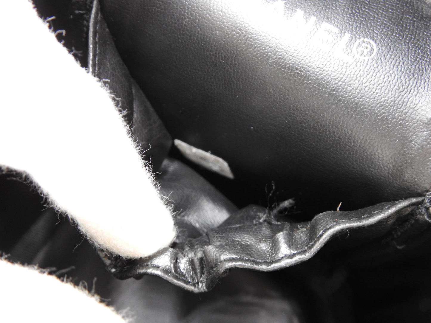 CHANEL CC Timeless Vanity Bag Cosmetic Pouch Caviarskin Black A01998