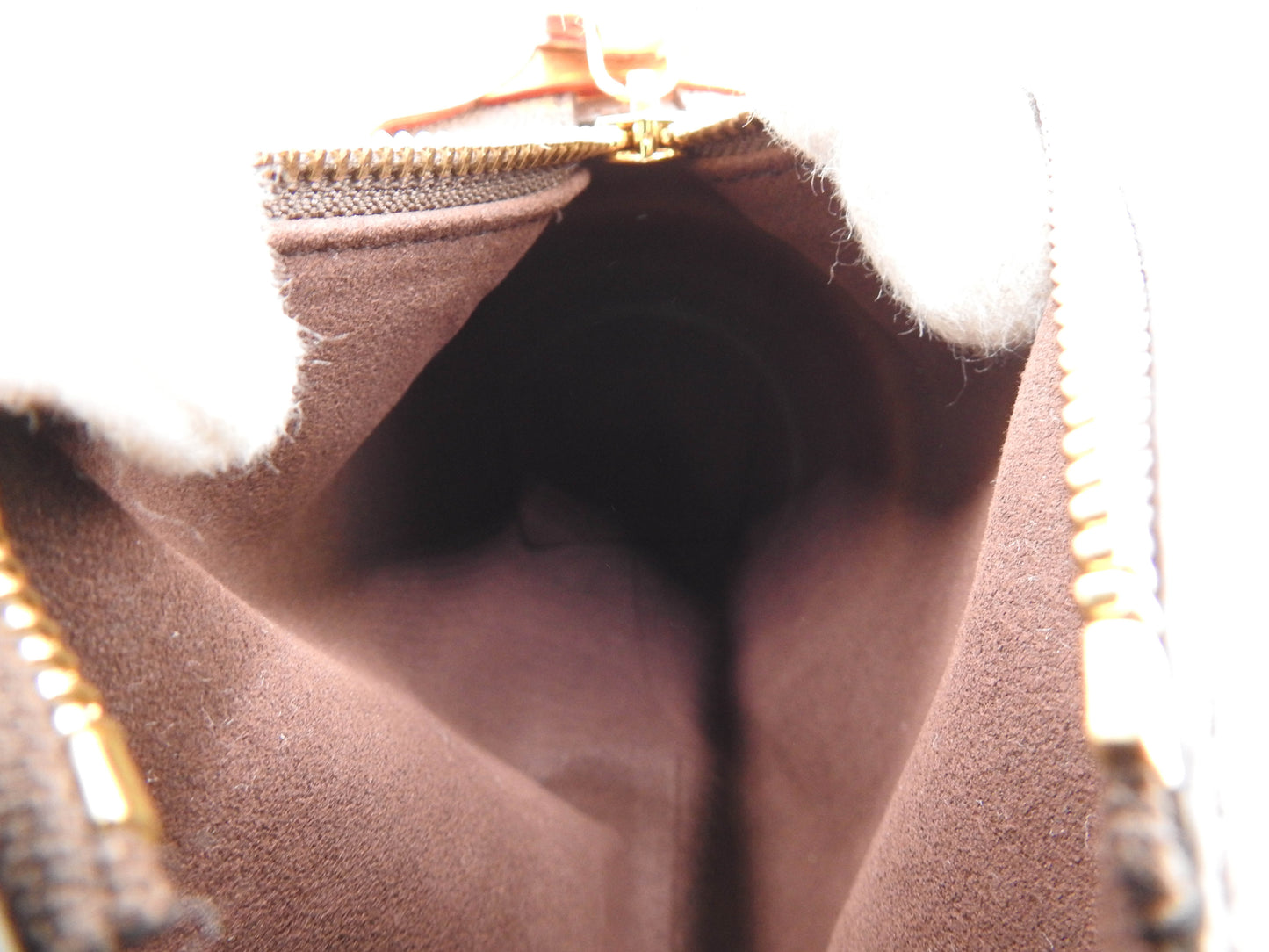 LOUIS VUITTON Monogram Side Trunk PM 2way Shoulder Hand Bag Leather M46815