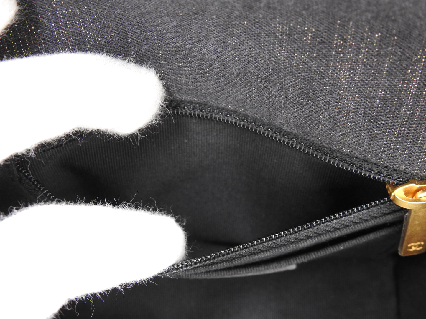 Chanel CC Mini Matelasse Denim Double You Flap Shoulder Hand Bag AS4051