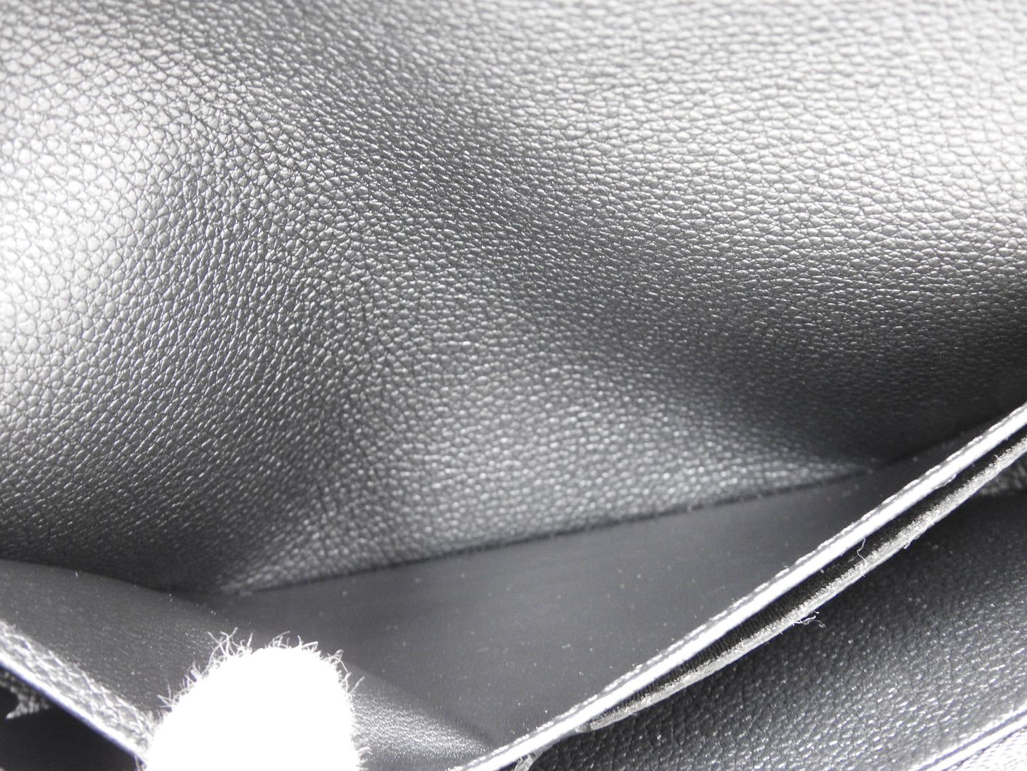 LOUIS VUITTON Monogram Empreinte Giant Sarah Wallet Black Beige M80496