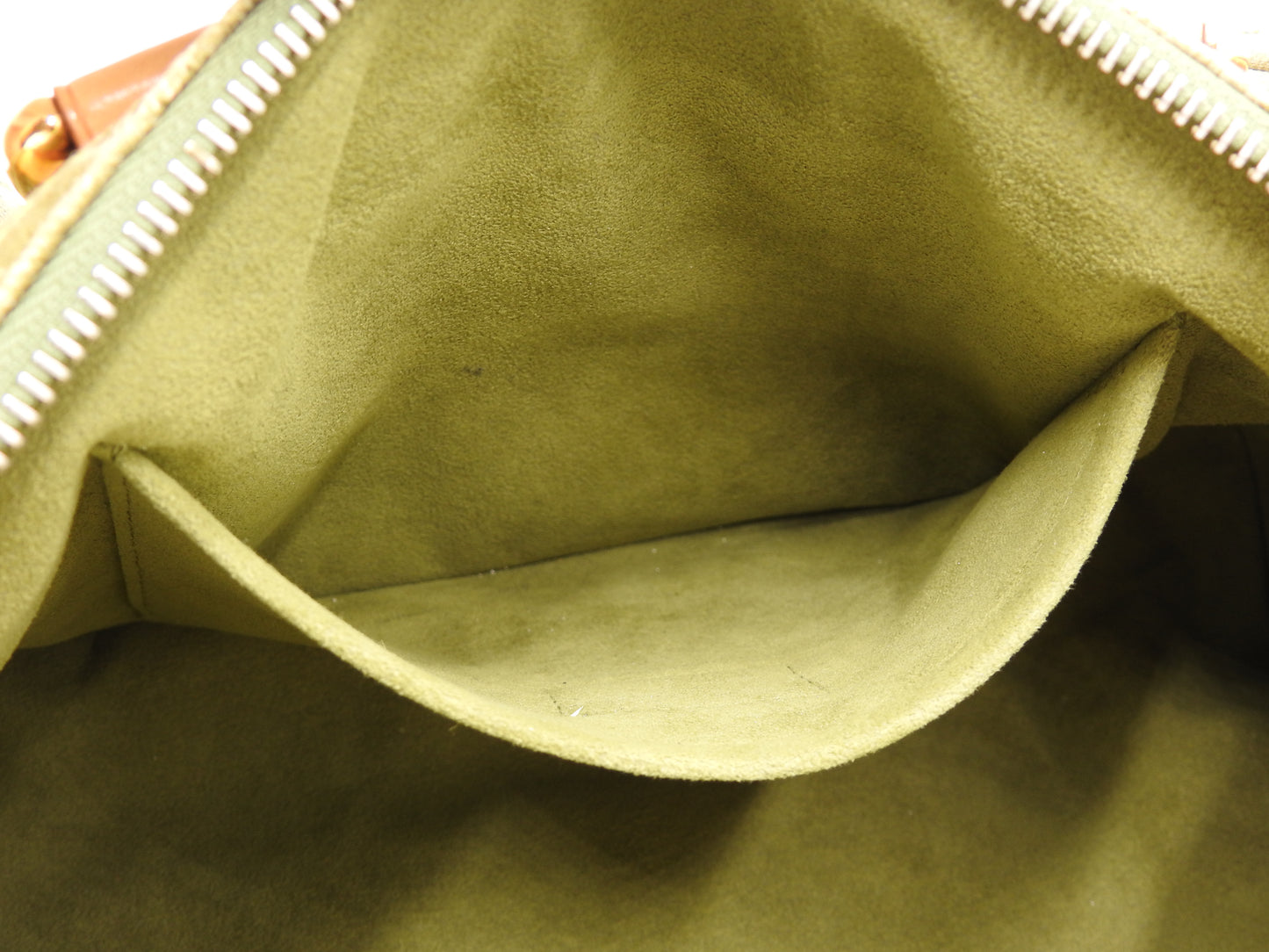 LOUIS VUITTON Monogram Denim Neo Speedy Hand Bag Boston Bag Khaki M95215