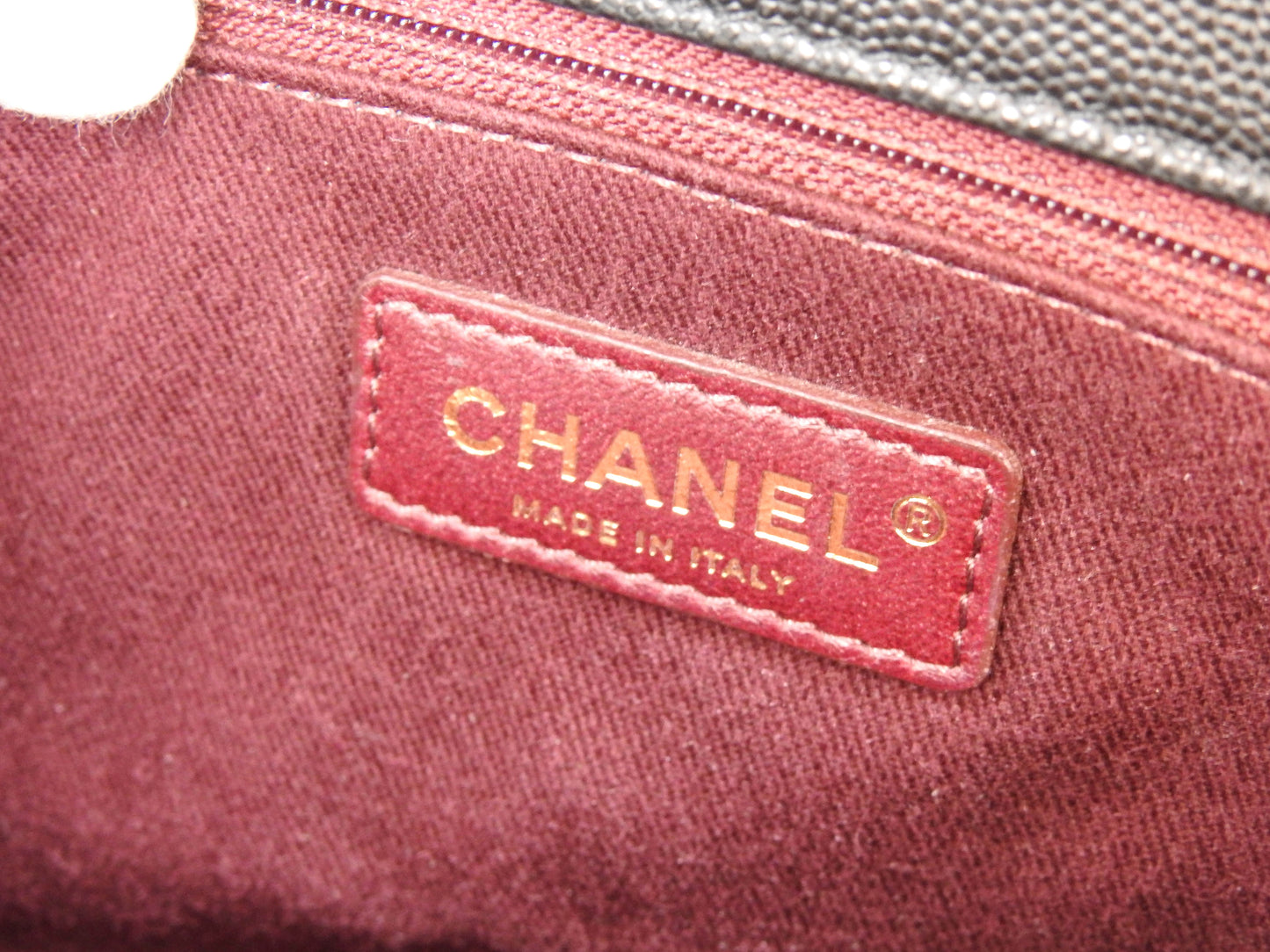 CHANEL CC Matelasse Coco Handle Hand Shoulder Bag Caviarskin Black A92991