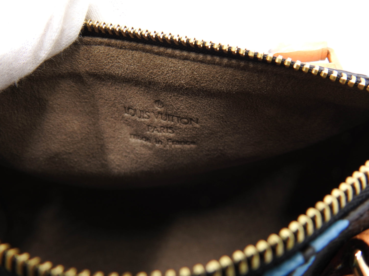 LOUIS VUITTON Monogram Mini Speedy Hand Bag Multicolor Noir Black M92644