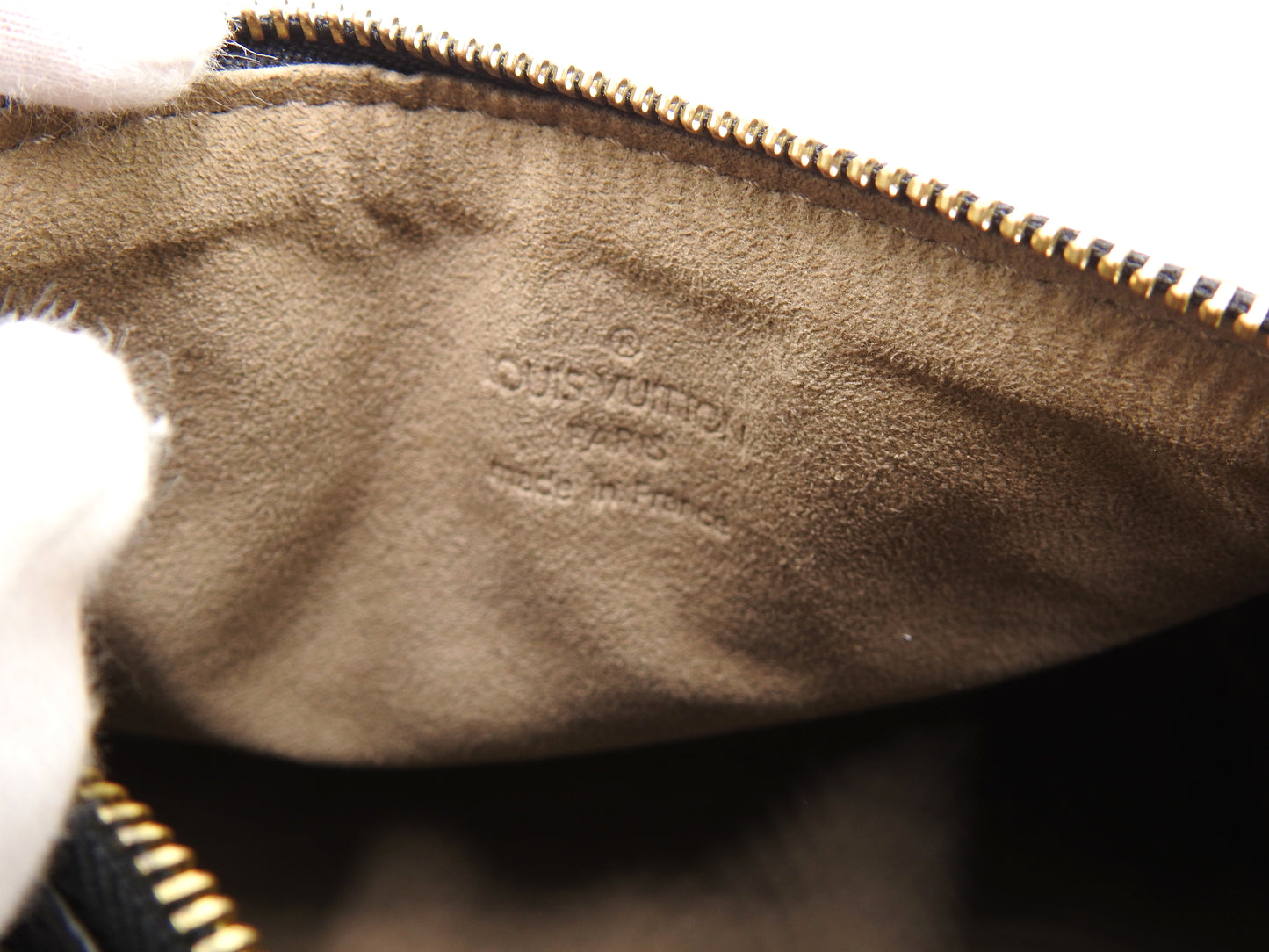 LOUIS VUITTON Monogram Mini Speedy Hand Bag Multicolor Noir Black M92644