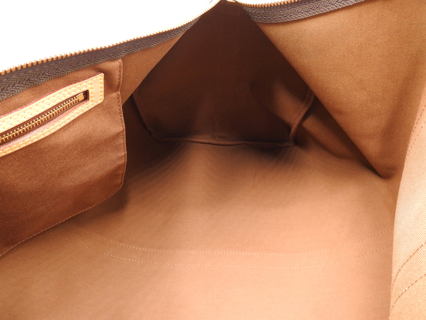 LOUIS VUITTON Monogram Keepall Bandouliere 55 Travel Boston Bag M41424