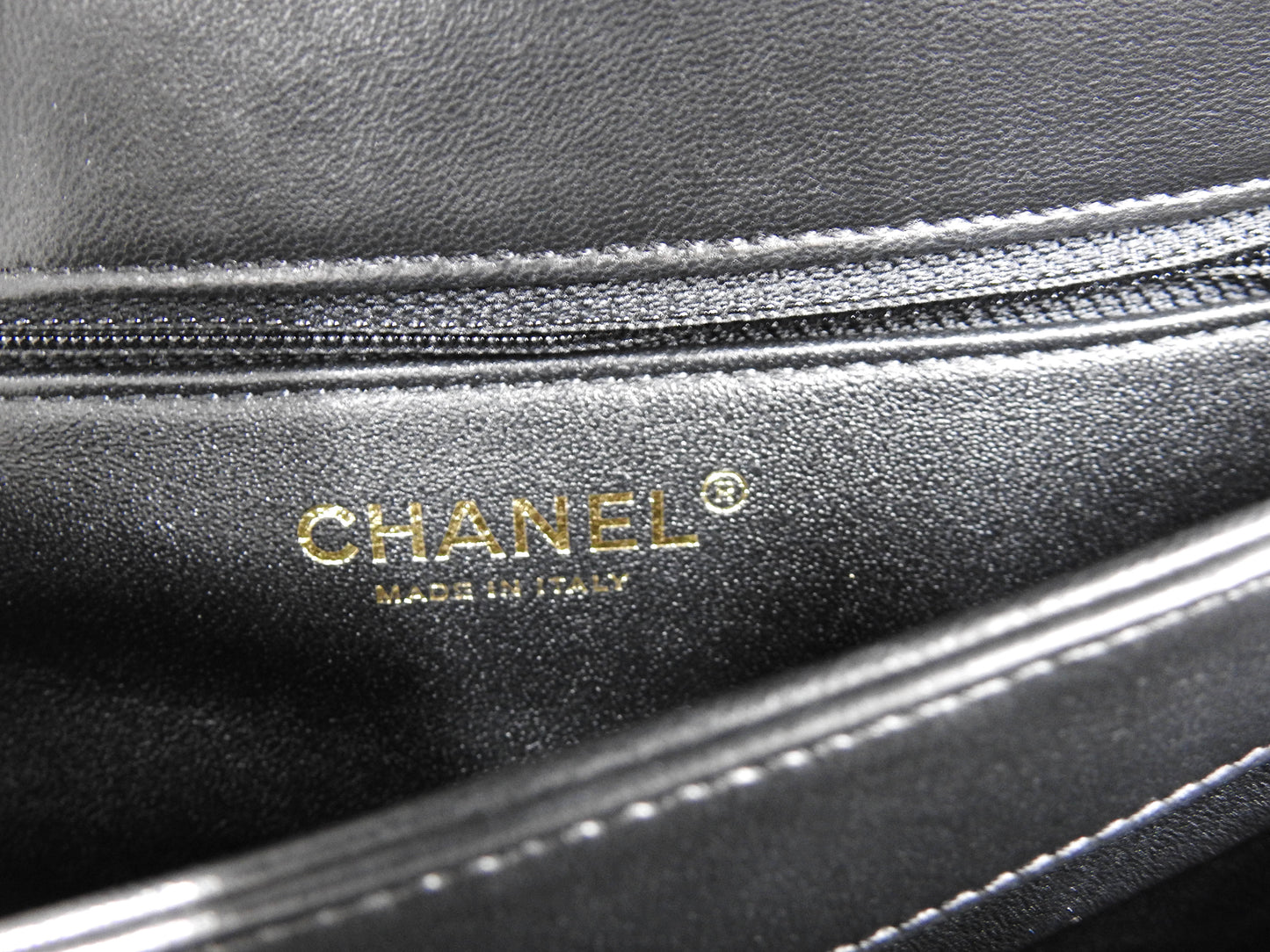 CHANEL Medium Trendy CC Top Handle Flap Shoulder Bag Lambskin Black A92237