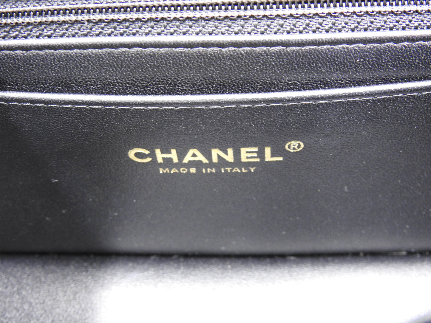 CHANEL CC Mini Matelasse 20 Flap Chain Shoulder Bag Lambskin Black A69900