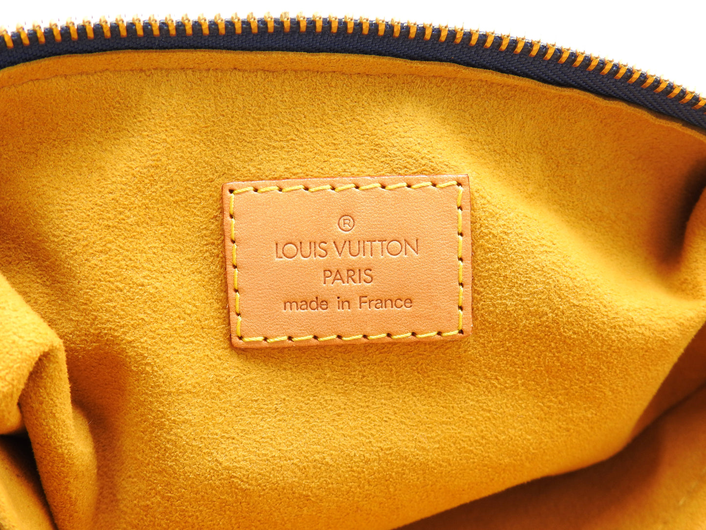 LOUIS VUITTON Baggy GM Monogram Denim Crossbody Shoulder Bag Blue M95048