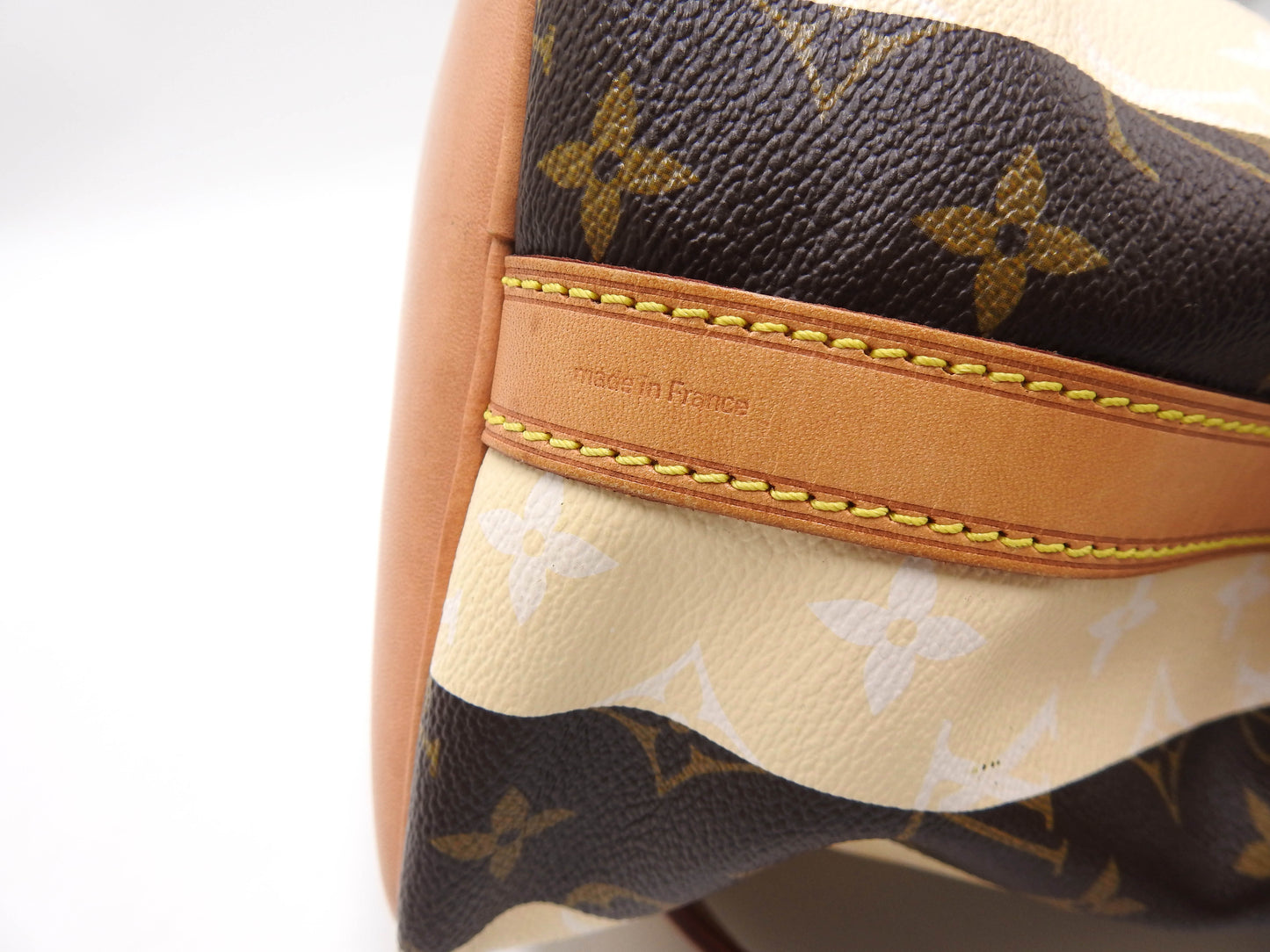 LOUIS VUITTON Petit Noe Monogram Rayure Shoulder Bag Hand Bag M40564