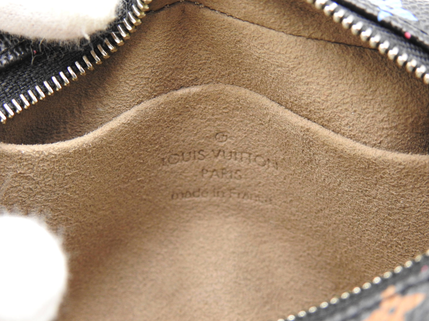 LOUIS VUITTON Monogram Multicolor Trousse Wapity Camera Case Black M58034