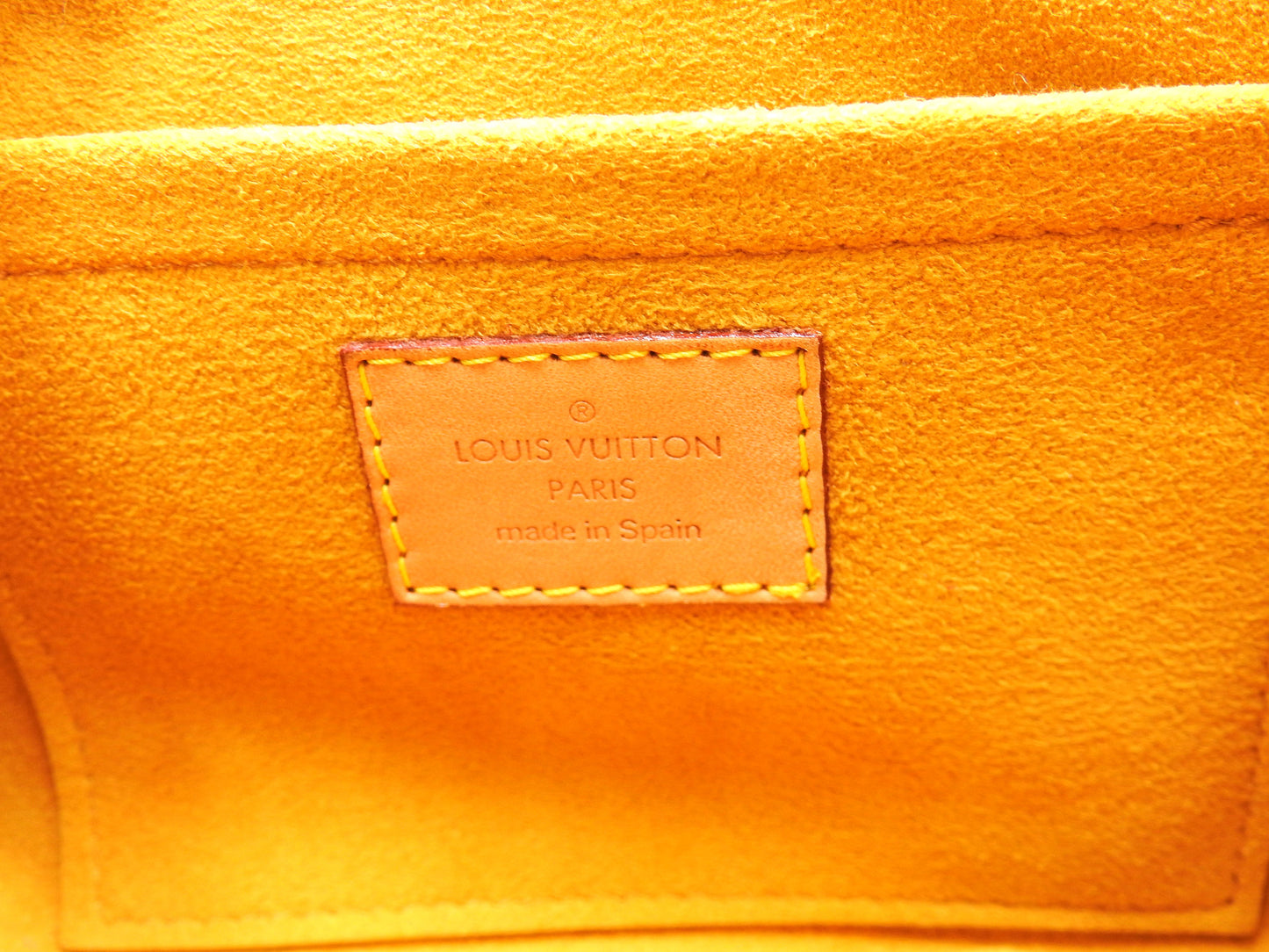 LOUIS VUITTON Mini Pleaty Monogram Denim Shoulder Hand Bag Blue M95050