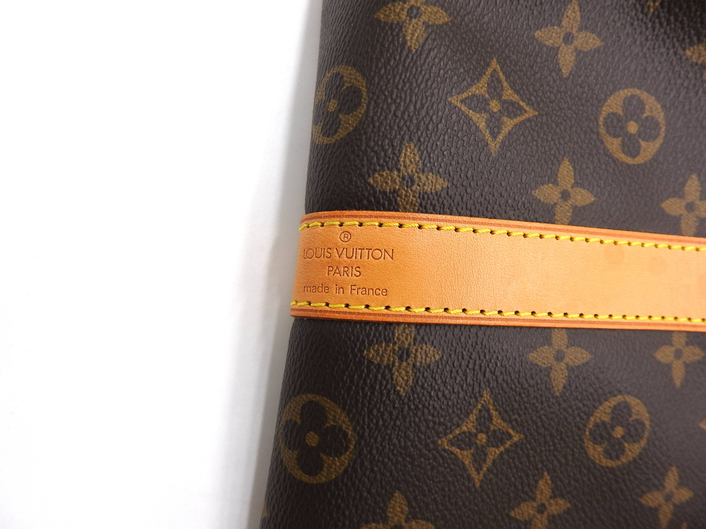LOUIS VUITTON Monogram Keepall Bandouliere 50 Travel Boston Bag M41416