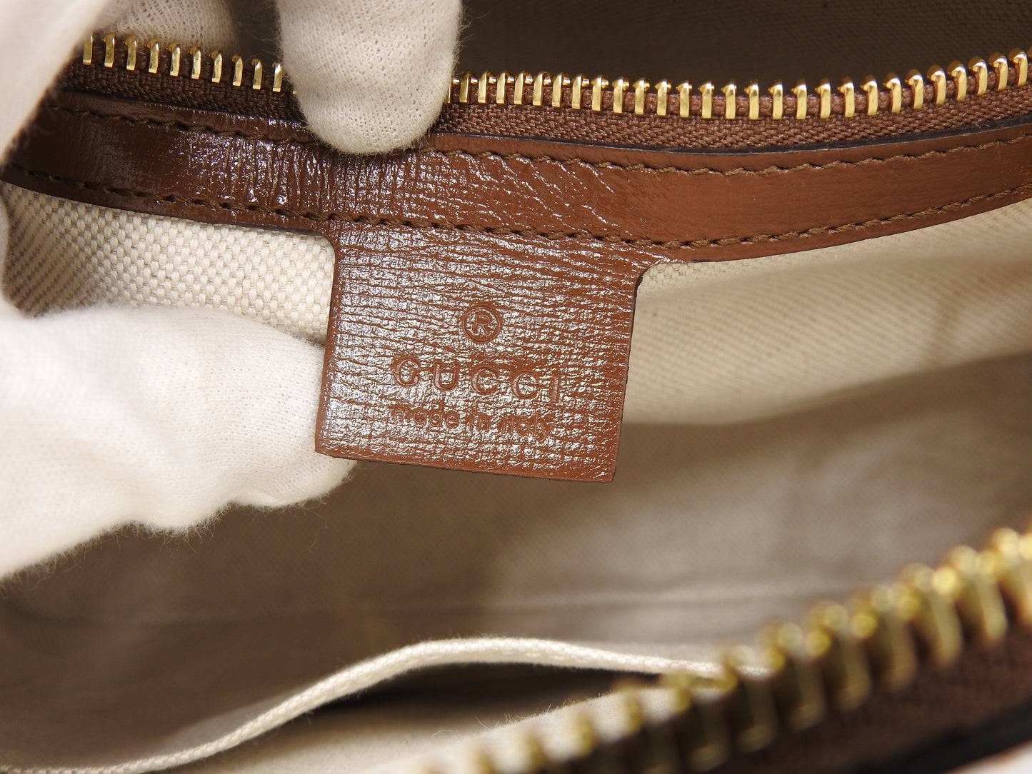 GUCCI GG Supreme Horsebit 1955 Small Top Handle Shoulder Bag PVC 621220