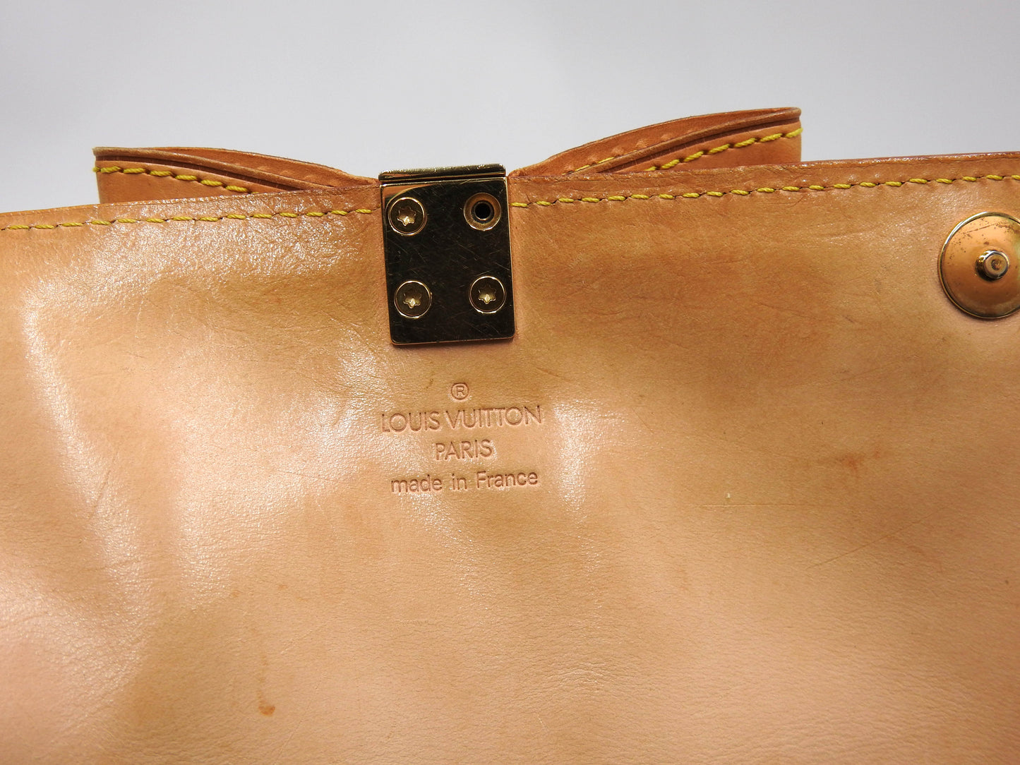 LOUIS VUITTON Papillon Shoulder Hand Bag Monogram Cherry Blossom M92009
