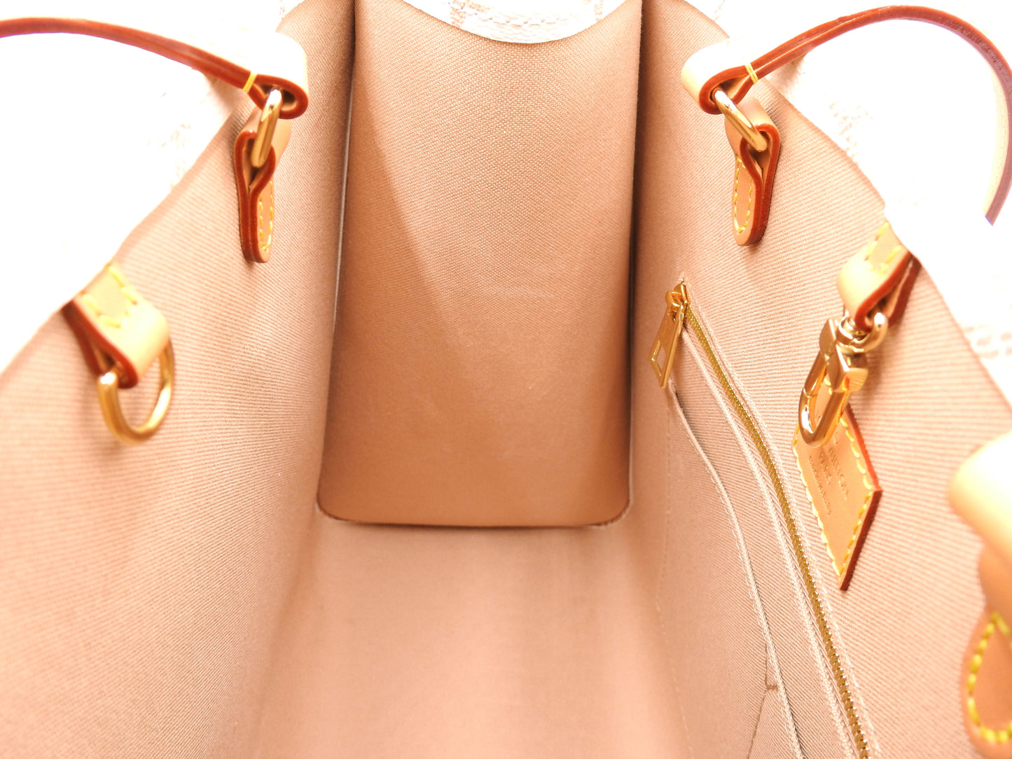 LOUIS VUITTON Monogram Dune Giant OnTheGO MM Tote Shoulder Bag M46912