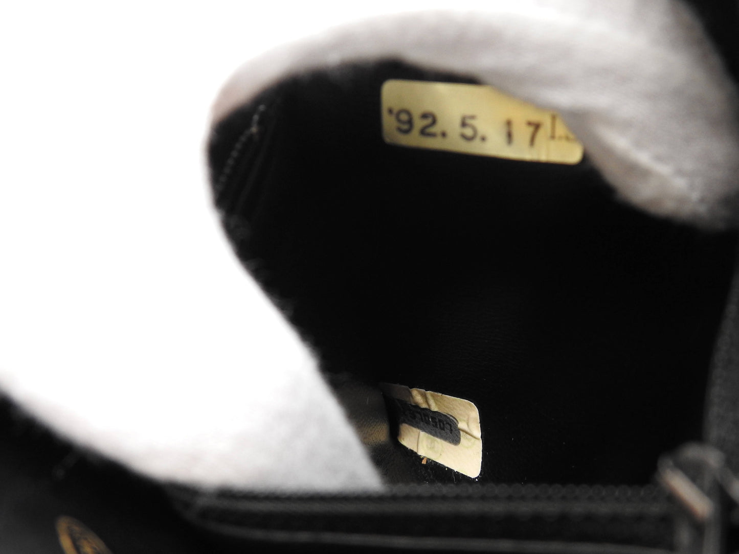 CHANEL CC Matelasse Waist Belt Bag Lambskin Black Gold Hardware
