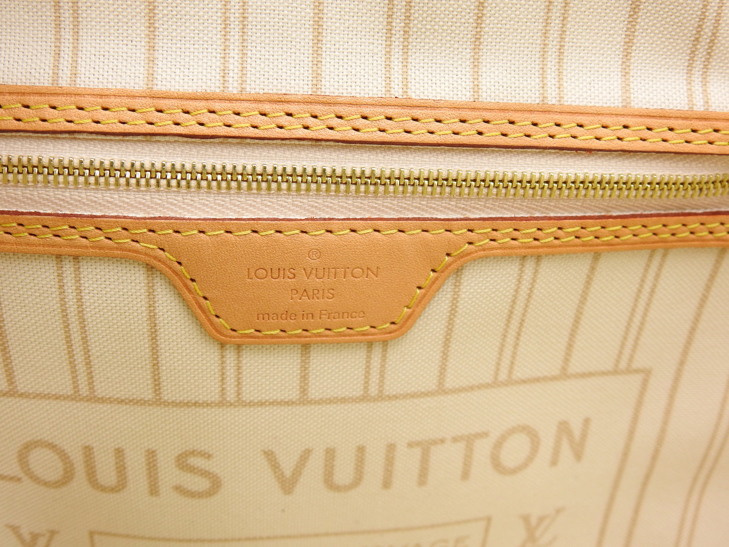LOUIS VUITTON Damier Azur Neo Neverfull PM Shoulder Tote Bag N41362